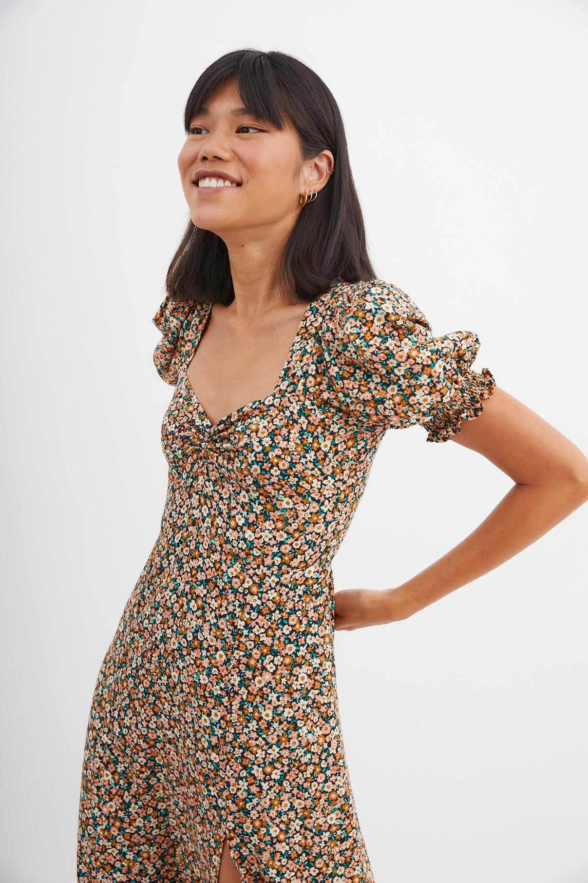 FORTI HIPPY FLOWER DRESS