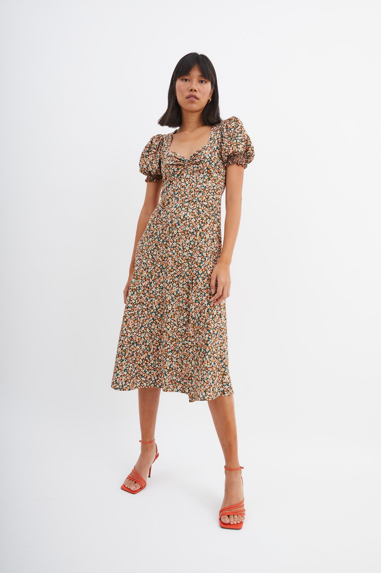 FORTI HIPPY FLOWER DRESS