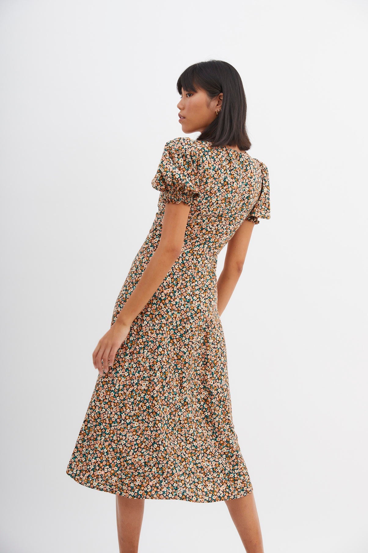 FORTI HIPPY FLOWER DRESS