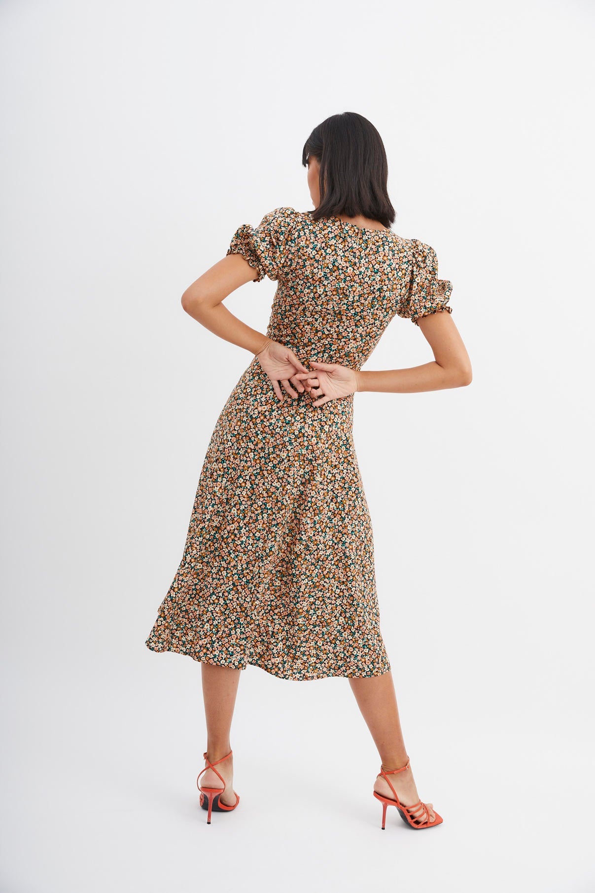 FORTI HIPPY FLOWER DRESS