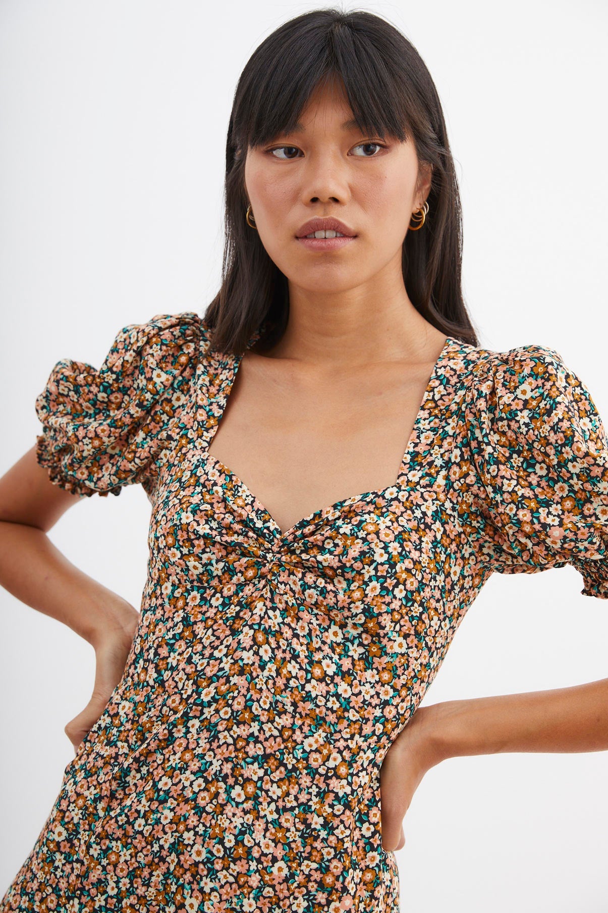 FORTI HIPPY FLOWER DRESS