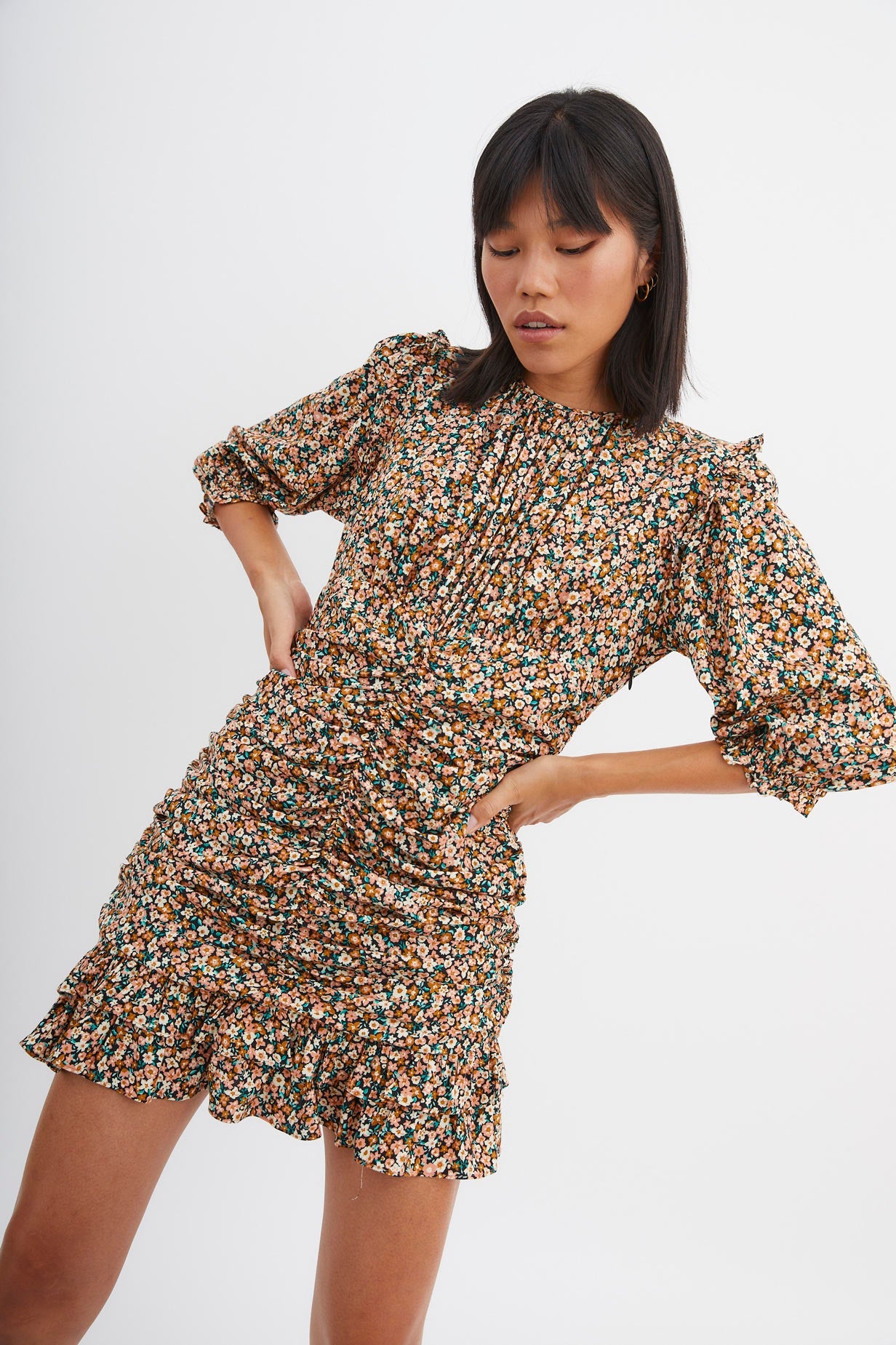 HIPPY FLOWER LANDA DRESS