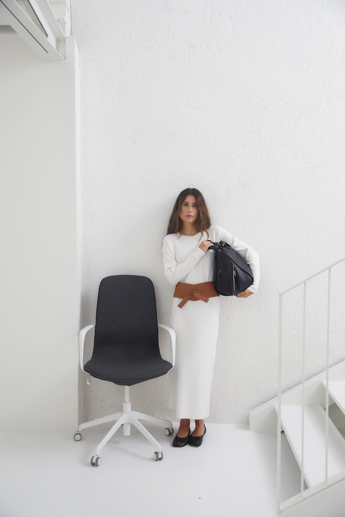 LUCIA DRESS RAW KNIT