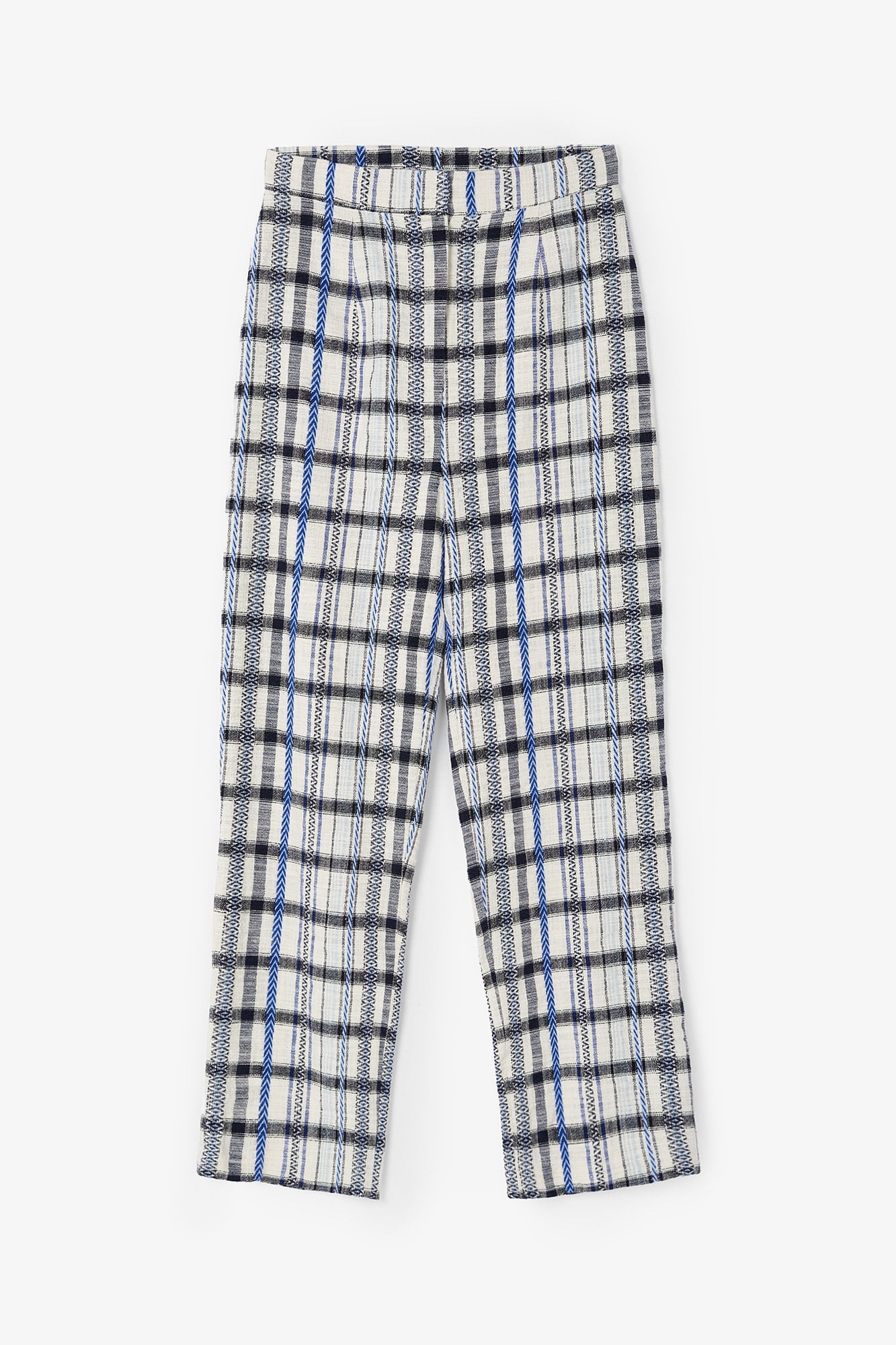 TOTAL DOGA LOOK BLUE CHECKS