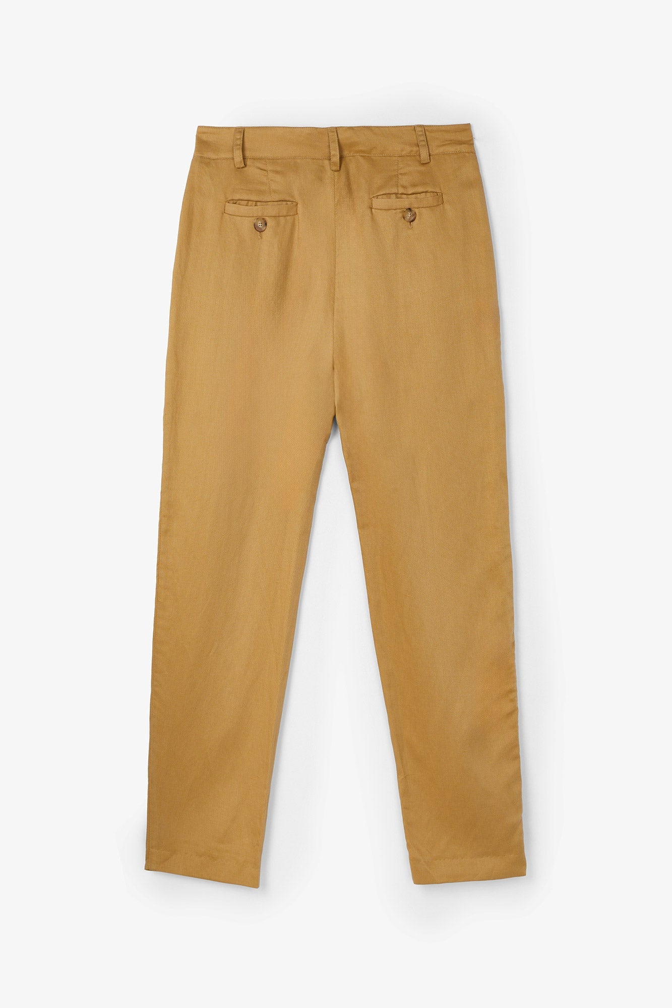 GARDO LINEN PANTS OCHRE