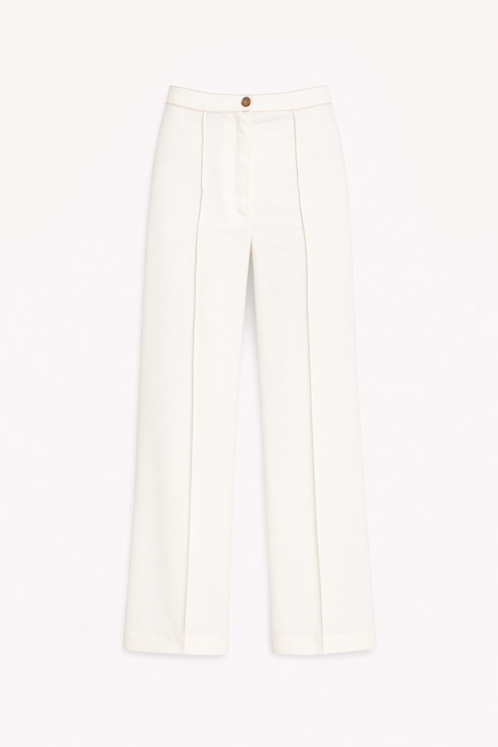 RAW TENCEL TAB TROUSERS