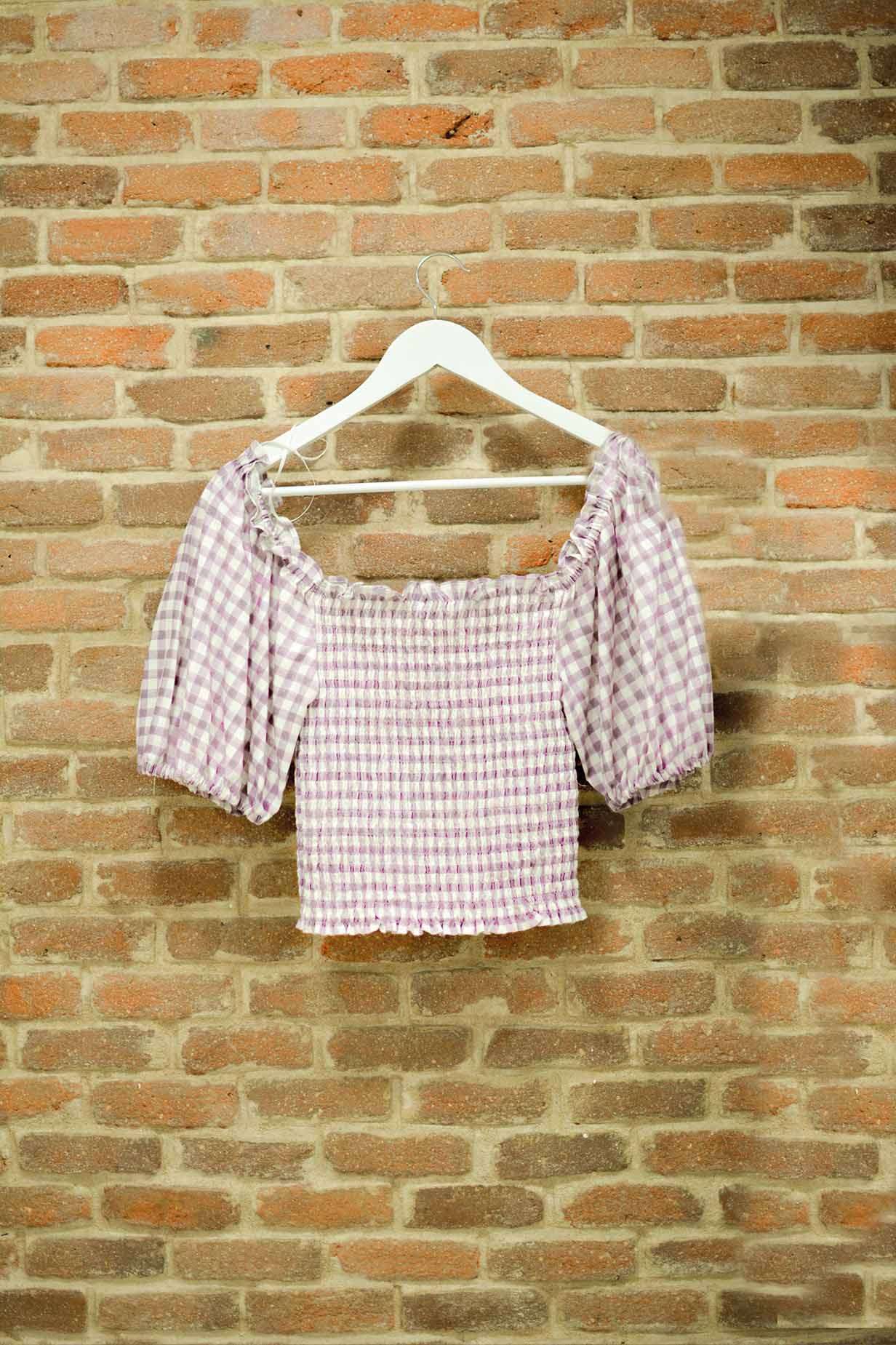 TOP LILAC VICHY LANTERNS