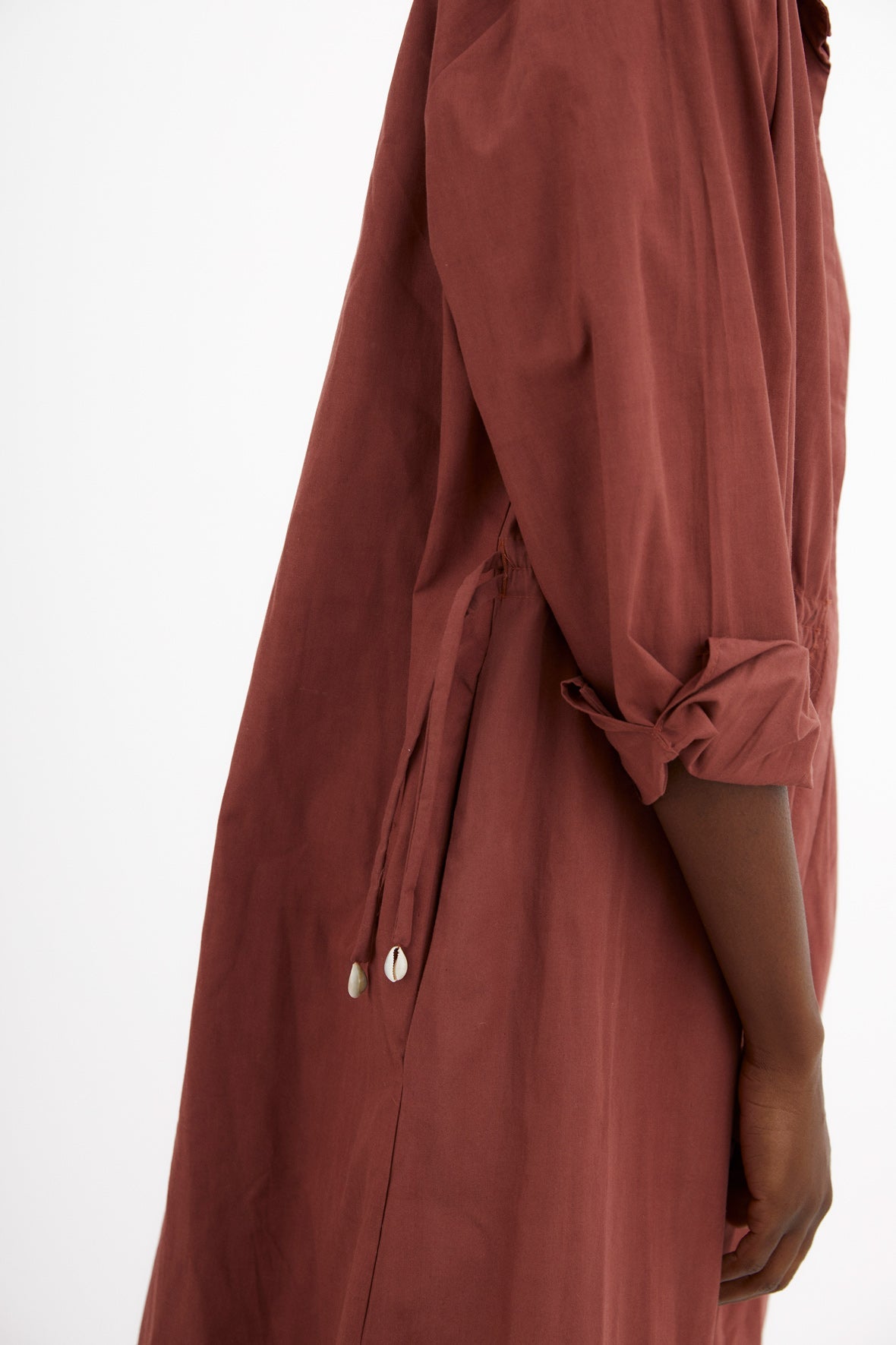 MARTA TERRACOTTA DRESS