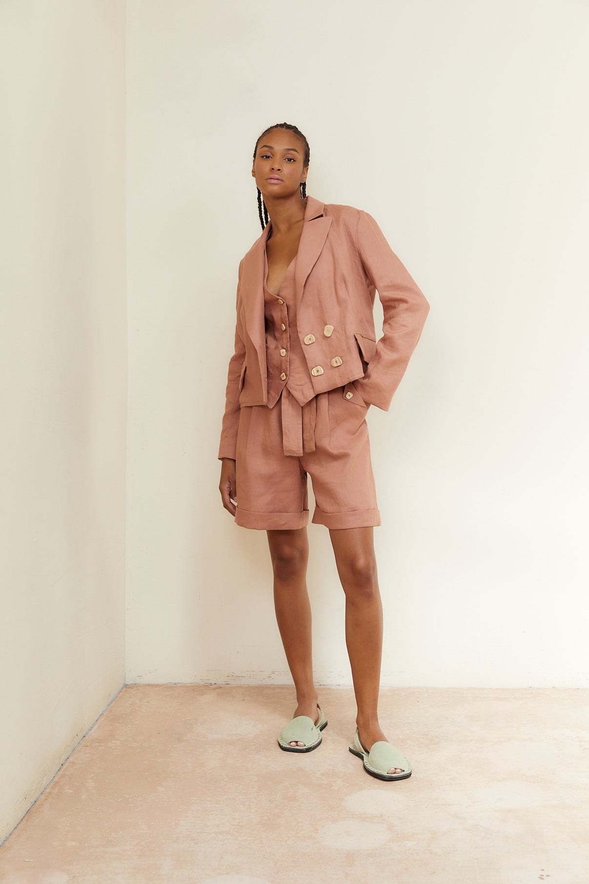 SIENA LINEN MEN'S VEST