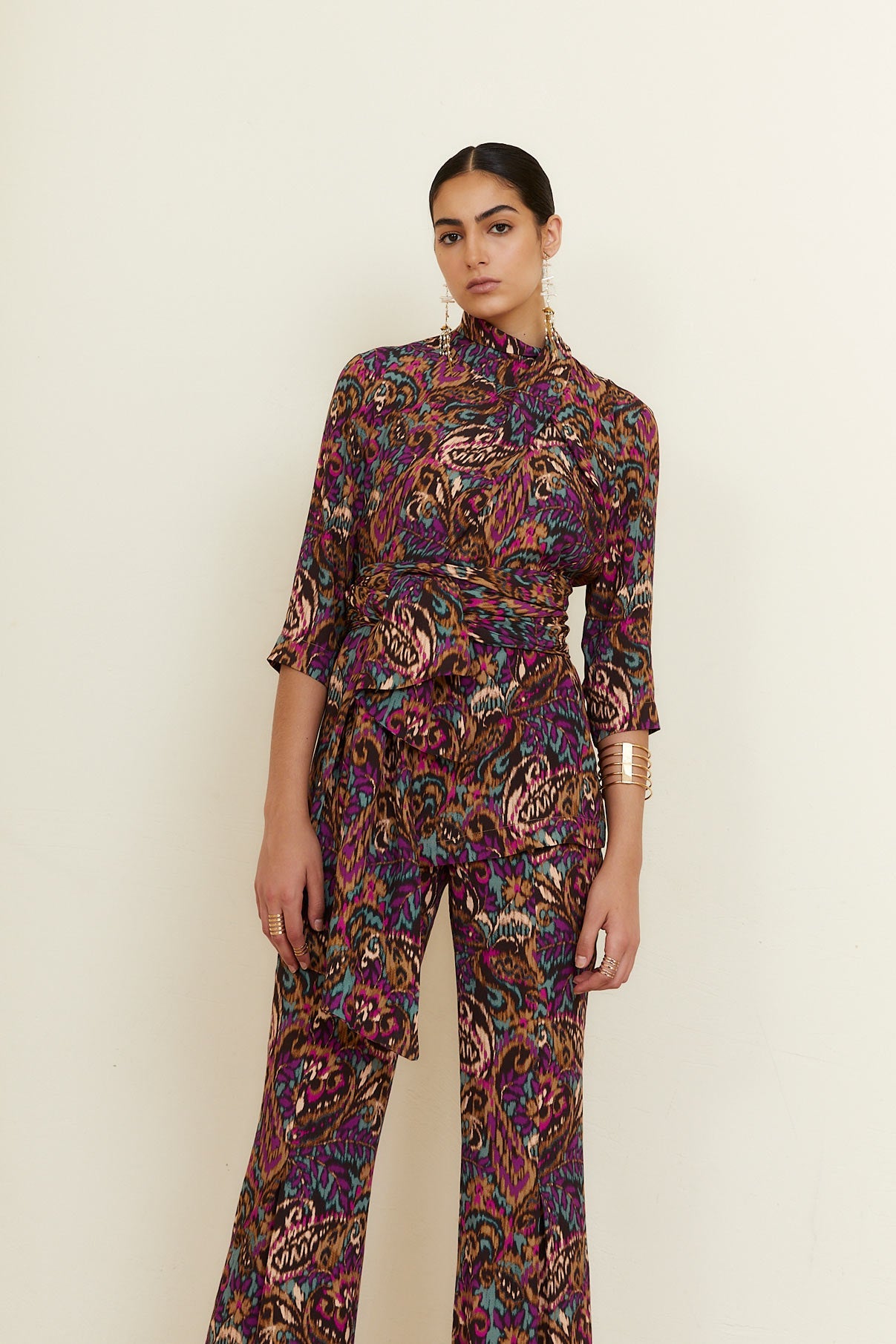 CLOTILDE TUNIC IKAT FLOWER