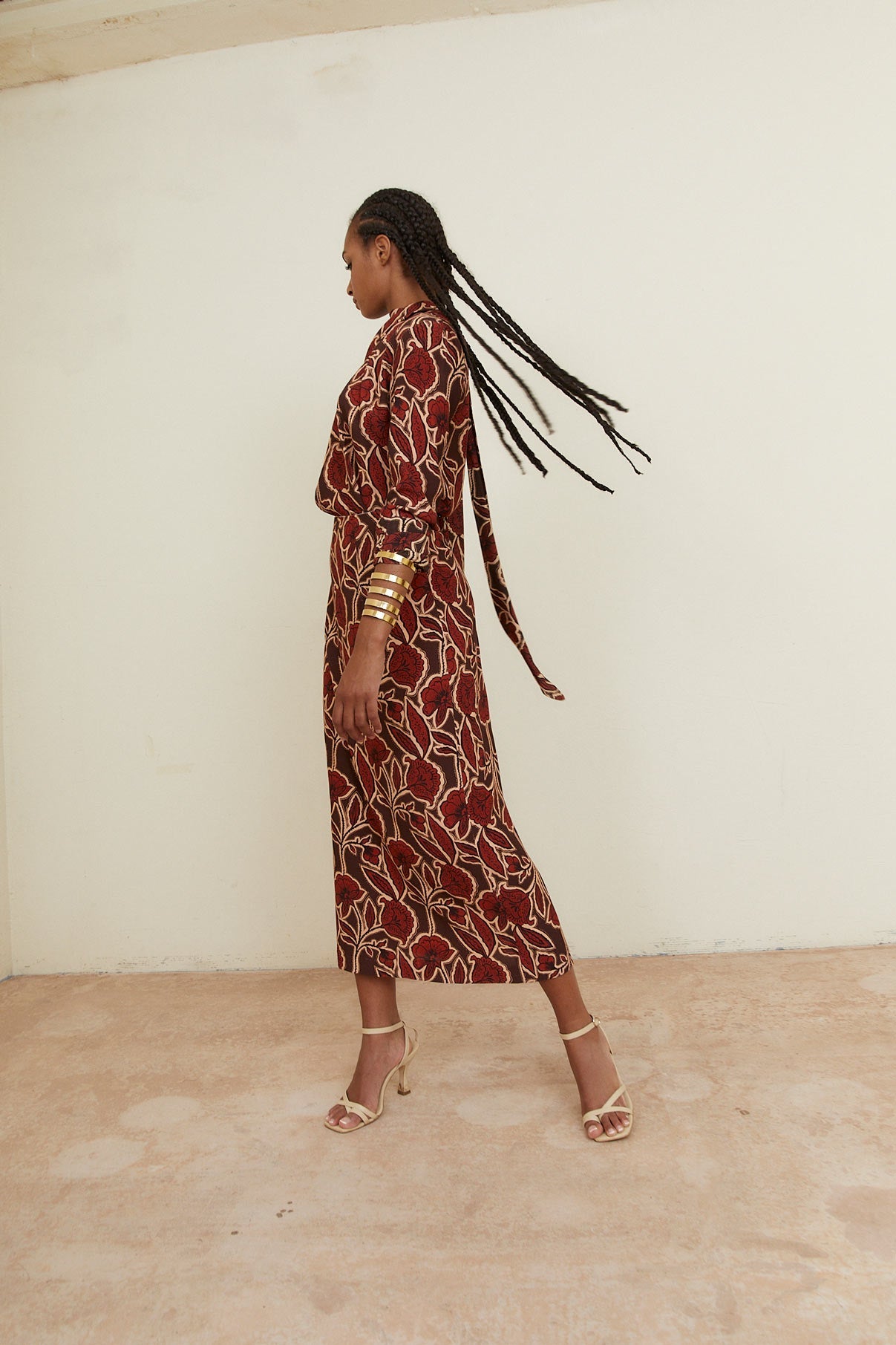 CAMILA TUNIC PLUM FLOWER