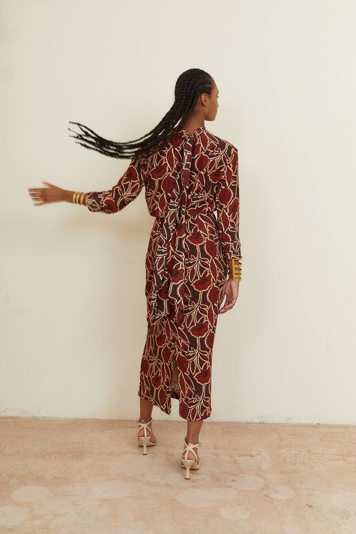 CAMILA TUNIC PLUM FLOWER
