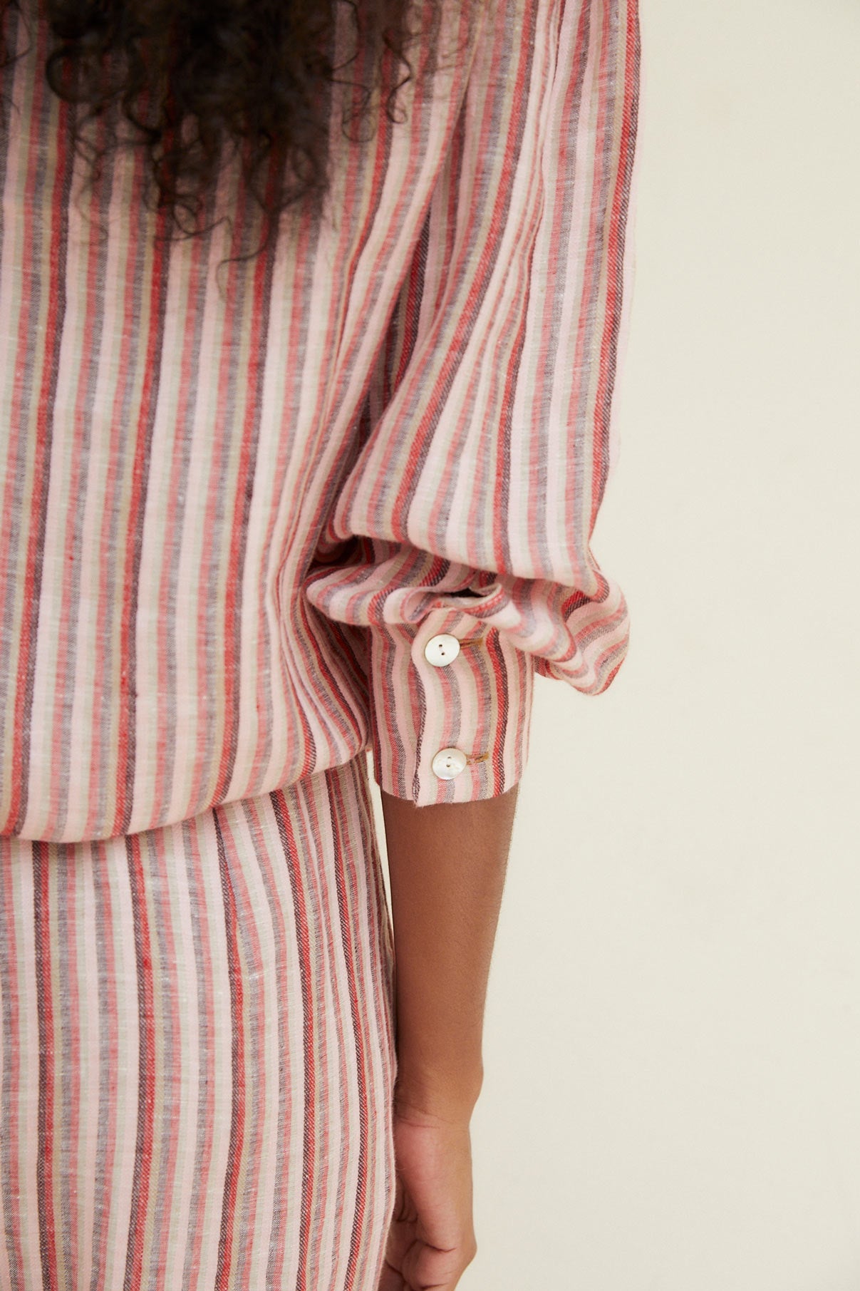 CABURGO TUNISIA RED BLOUSE