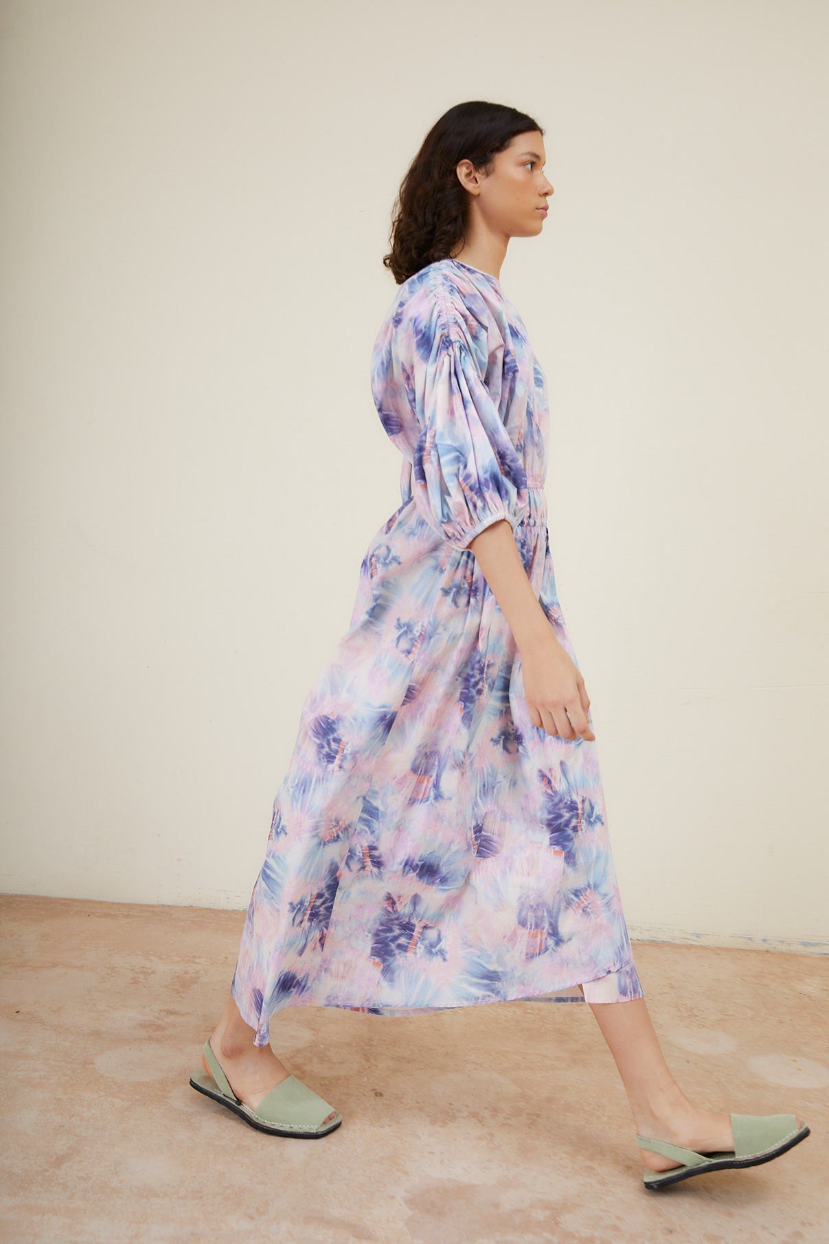 PATY CLOUDS BLUE DRESS