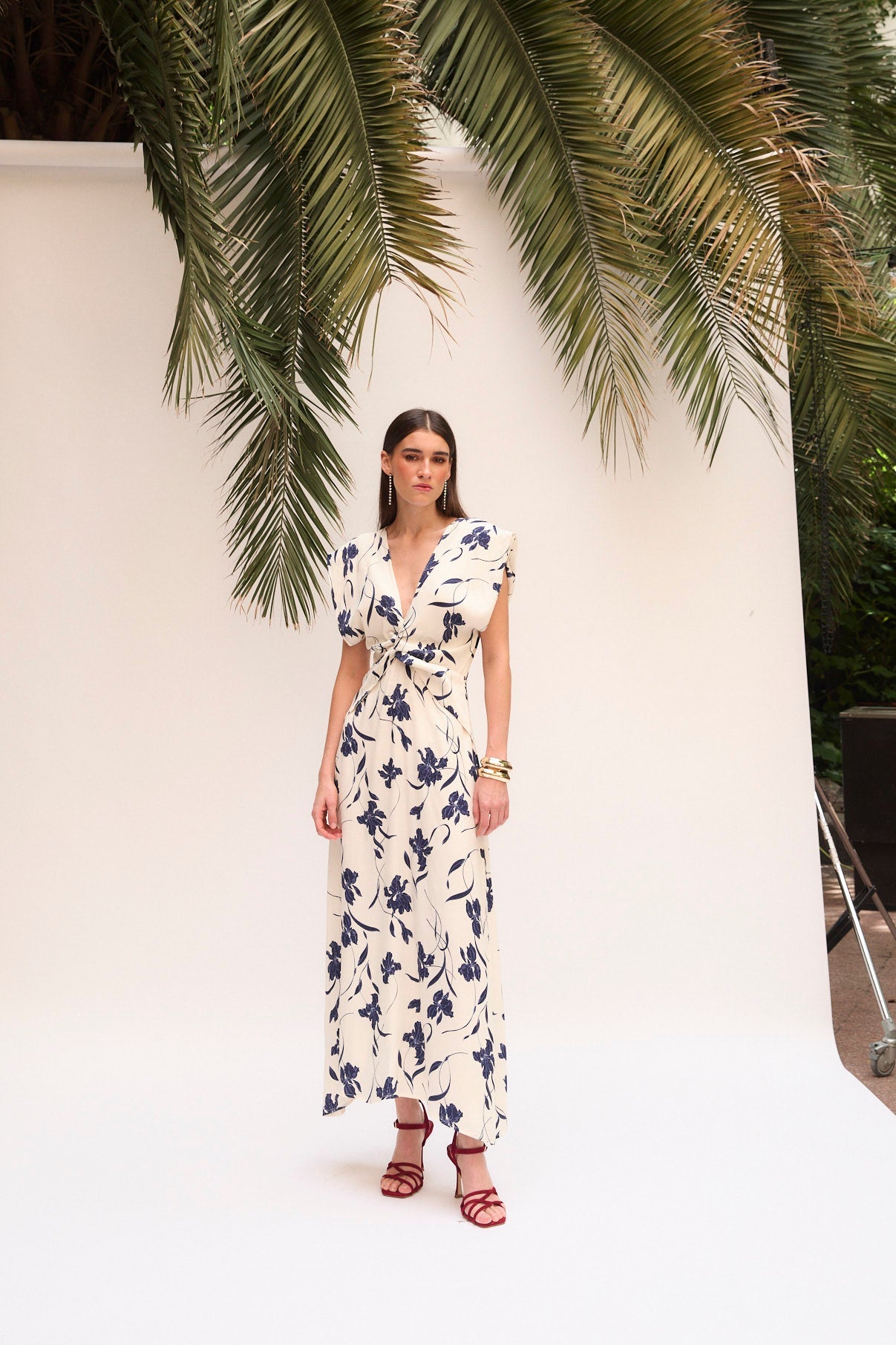 ASH ORCHID NAVY DRESS