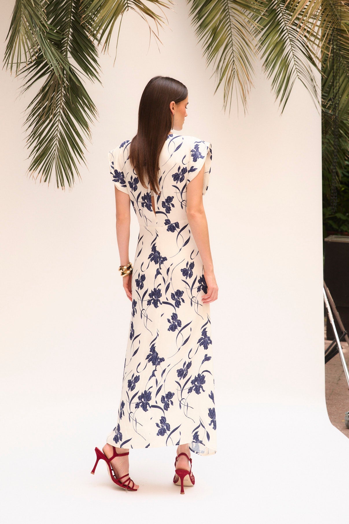 ASH ORCHID NAVY DRESS