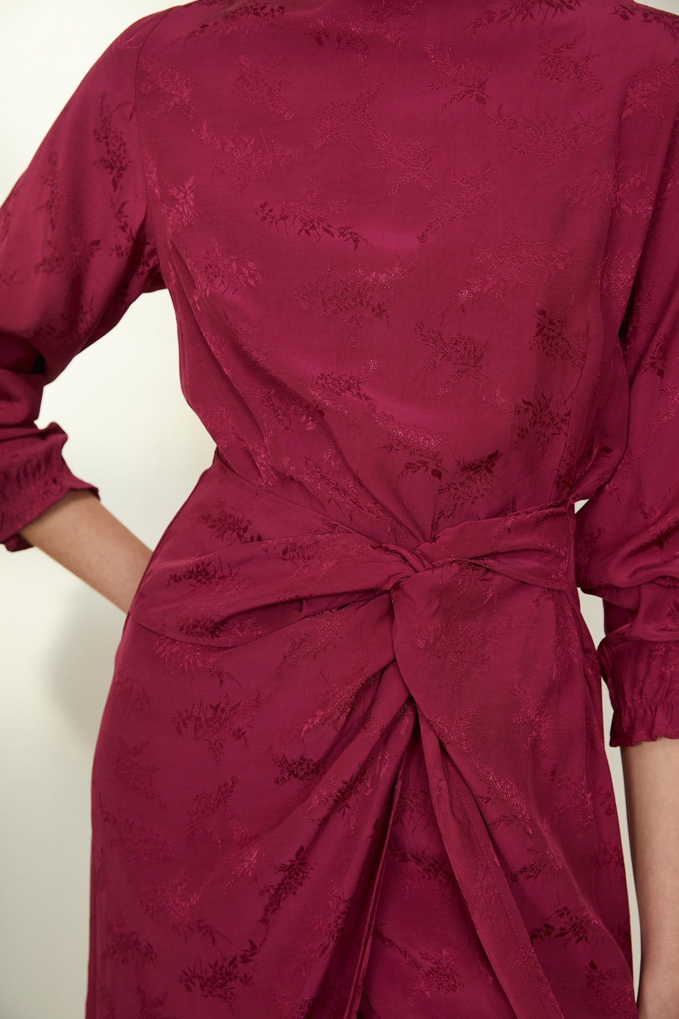 CAMILA TUNIC PLUM FLOWER