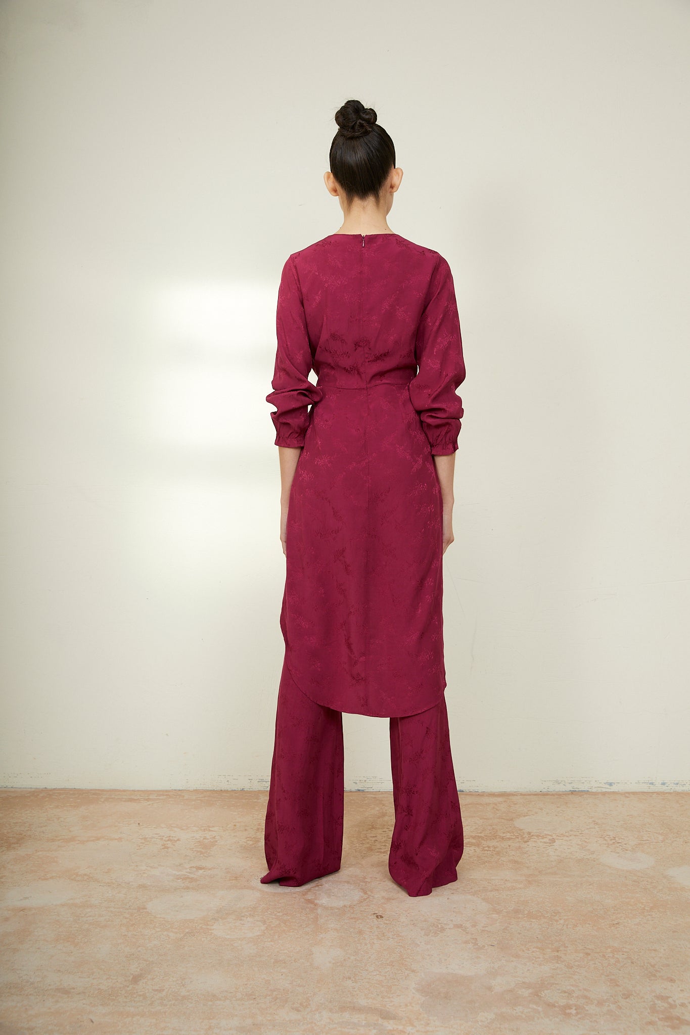 CAMILA TUNIC PLUM FLOWER