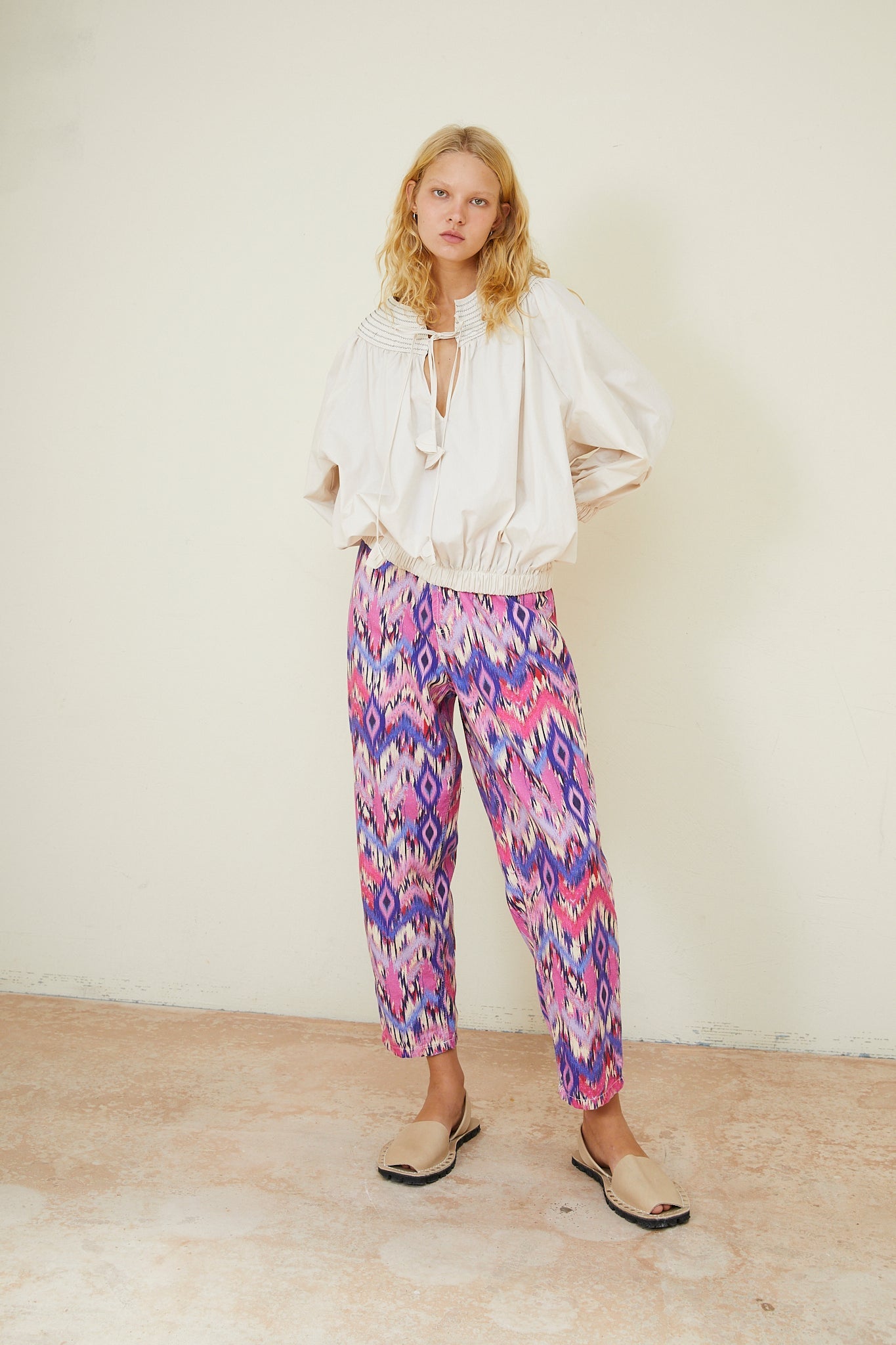 LUCCI IKAT FUCSIA JEANS