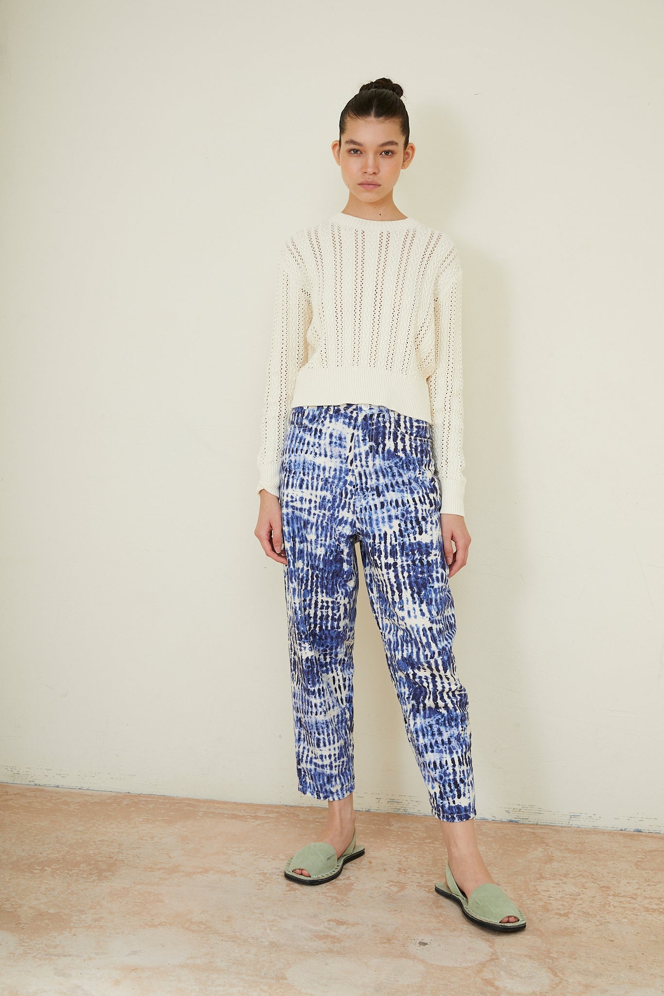 LUCCI BLUE TIE DYE JEANS
