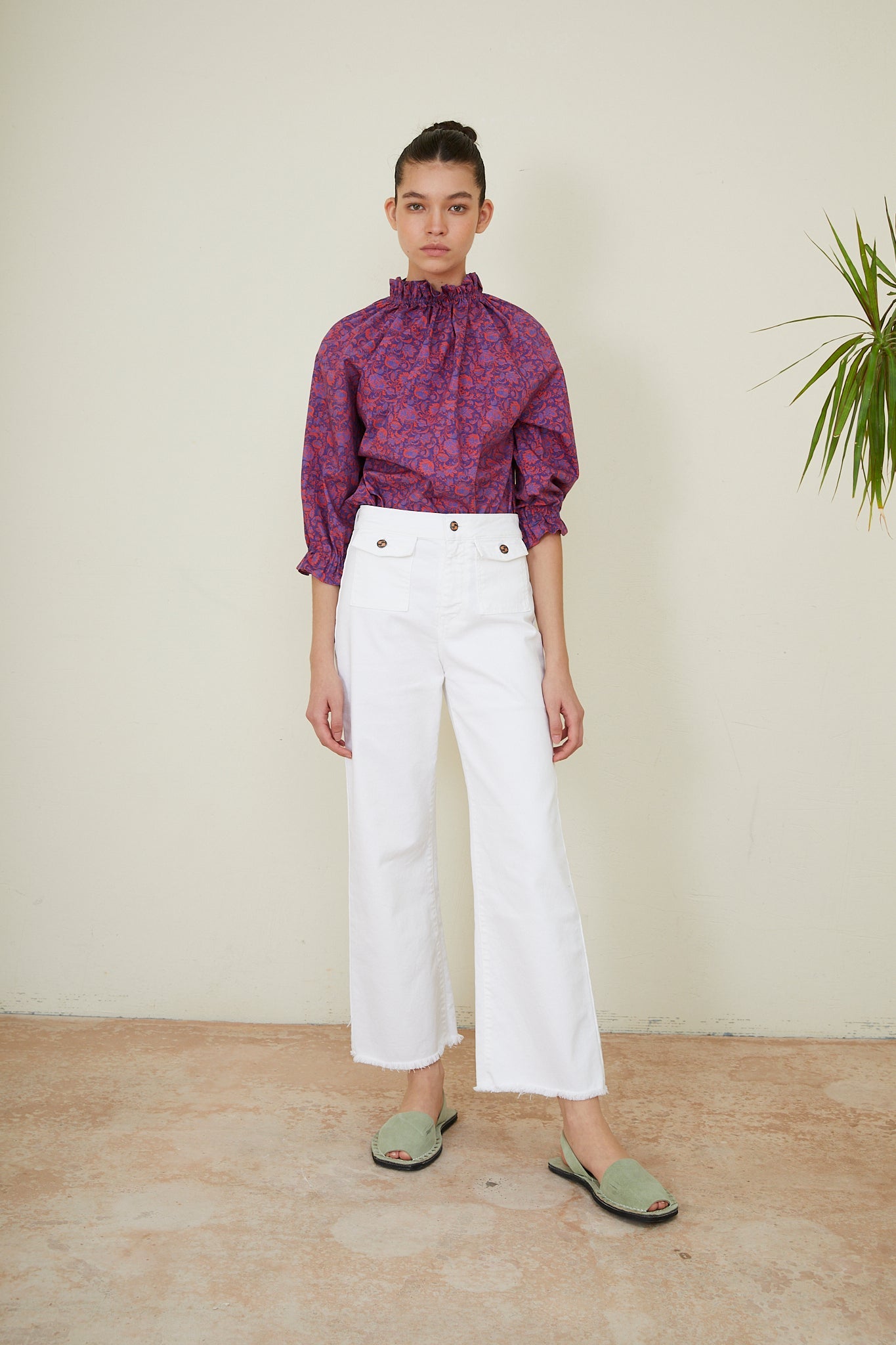 GLASTONBURY WHITE JEANS