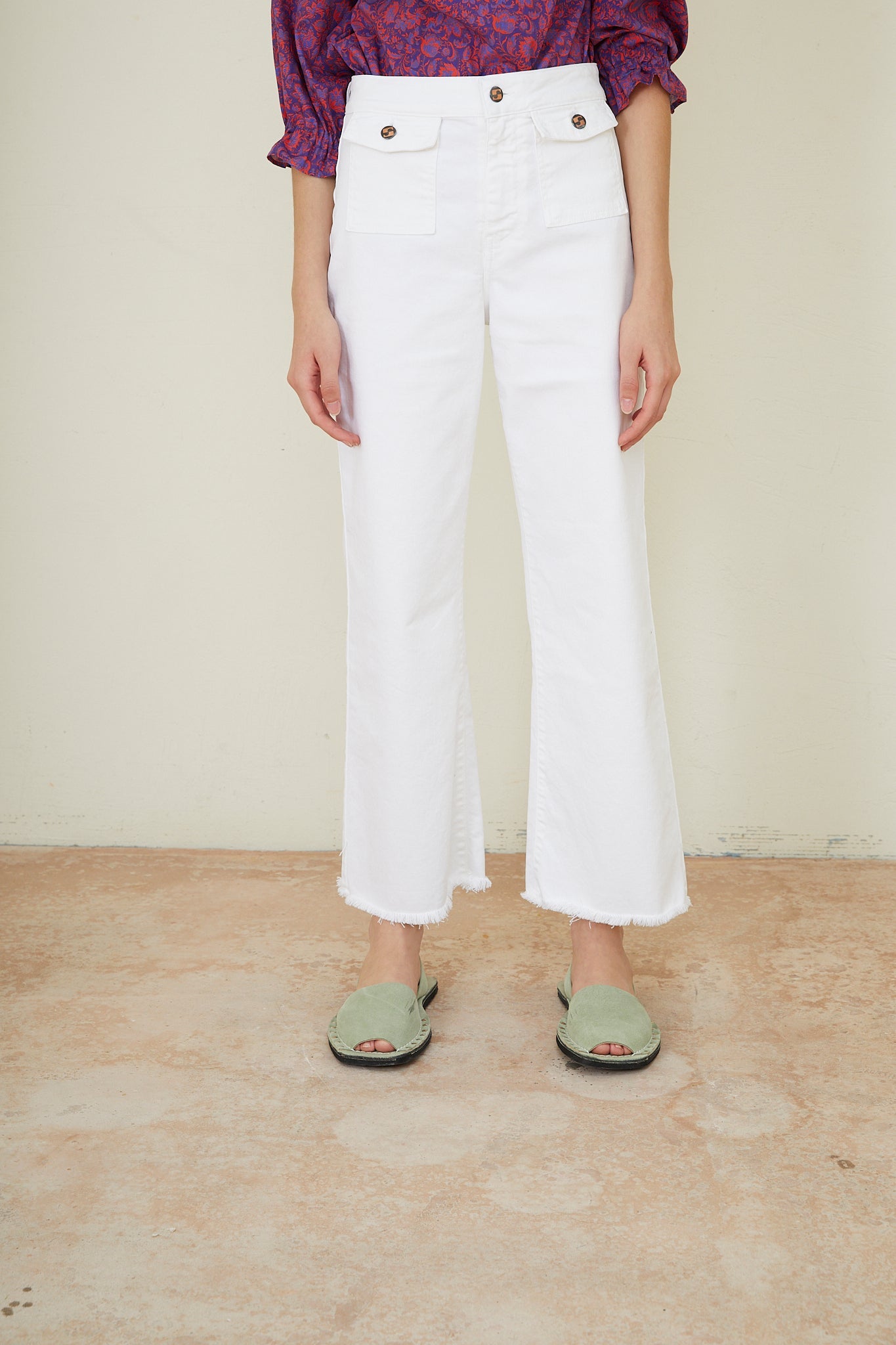 GLASTONBURY WHITE JEANS