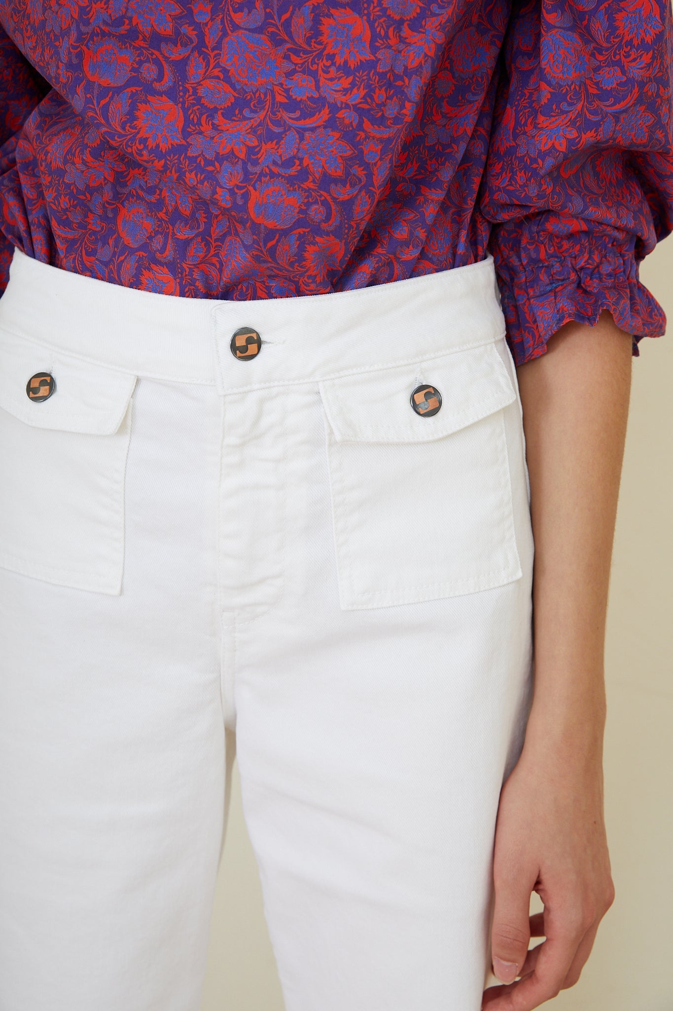 GLASTONBURY WHITE JEANS