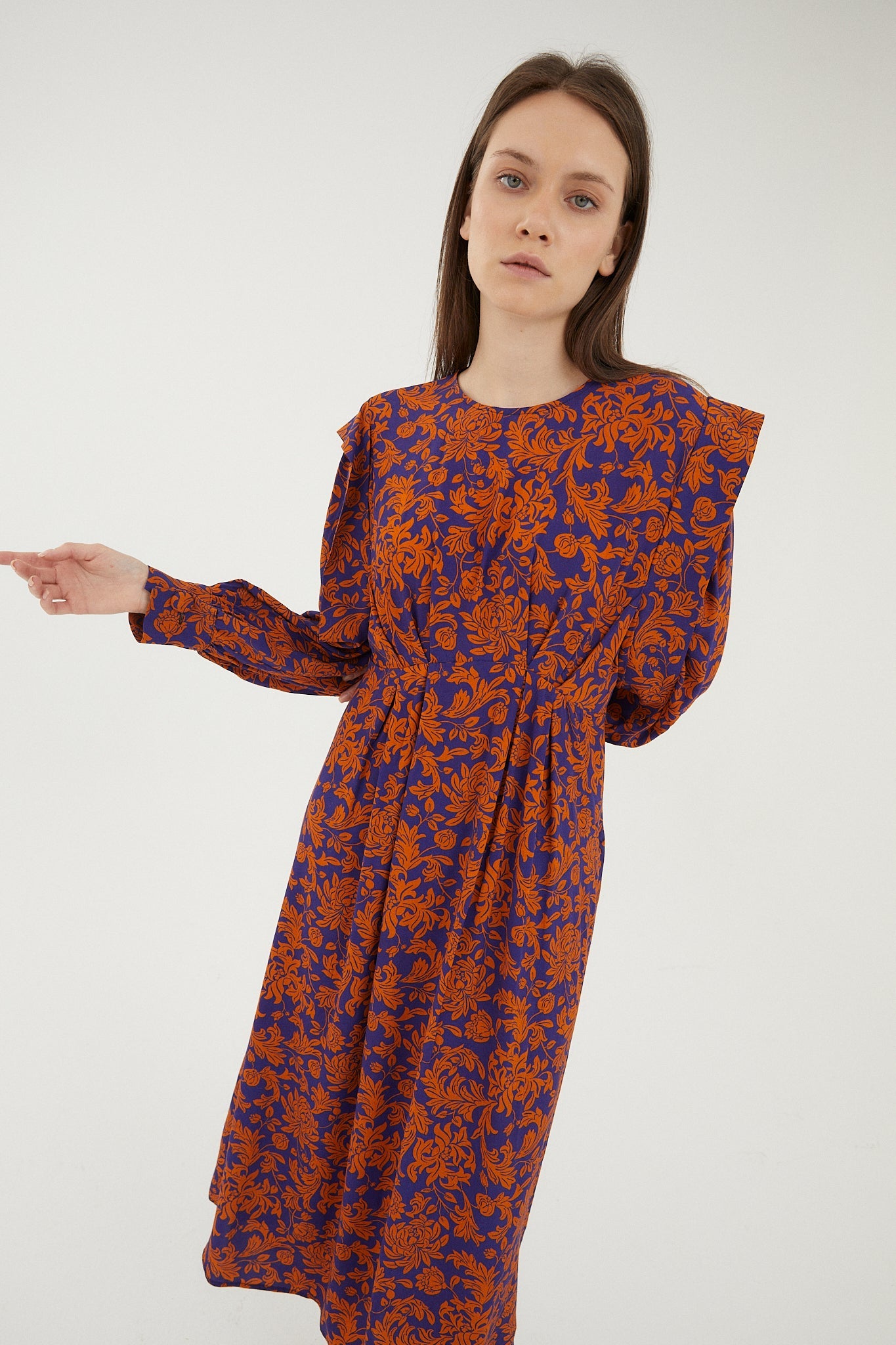 MALI RETRO PURPLE DRESS