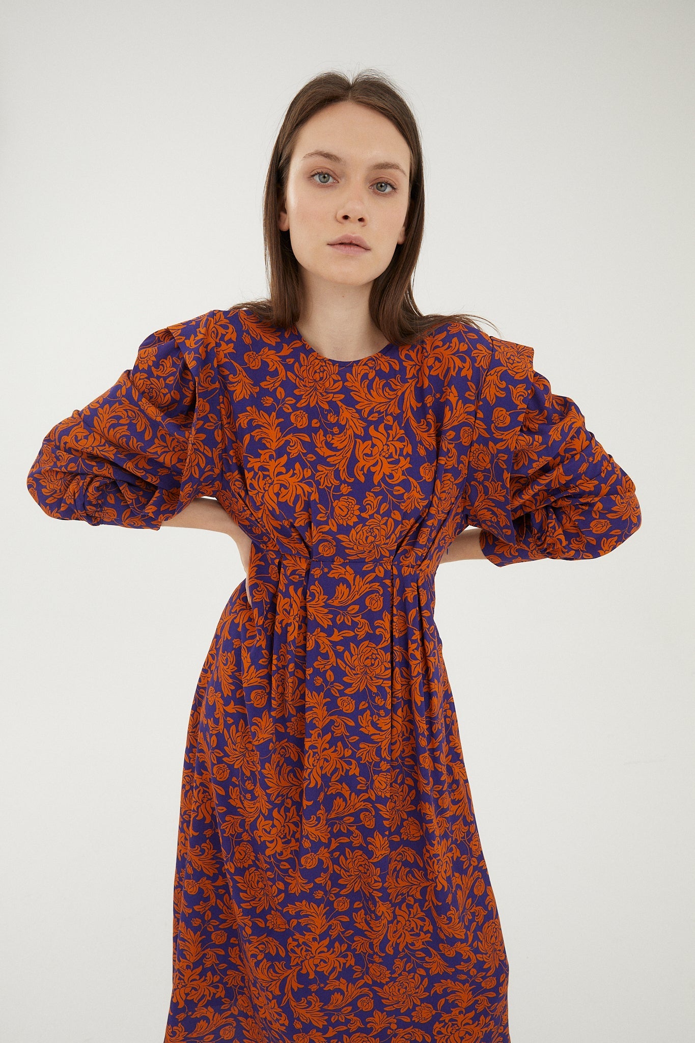 MALI RETRO PURPLE DRESS