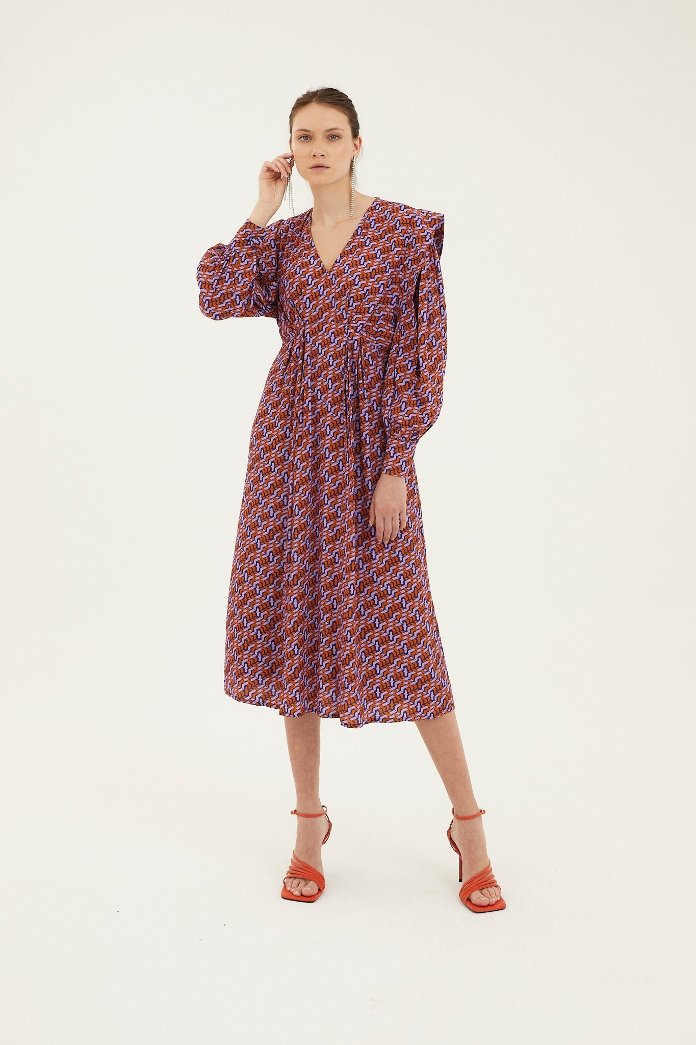 VESTIDO MALICO CELOSIA MORADO