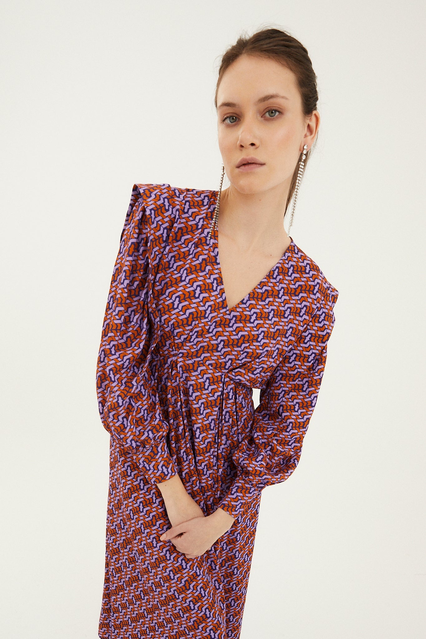 MALICO CELOSIA PURPLE DRESS