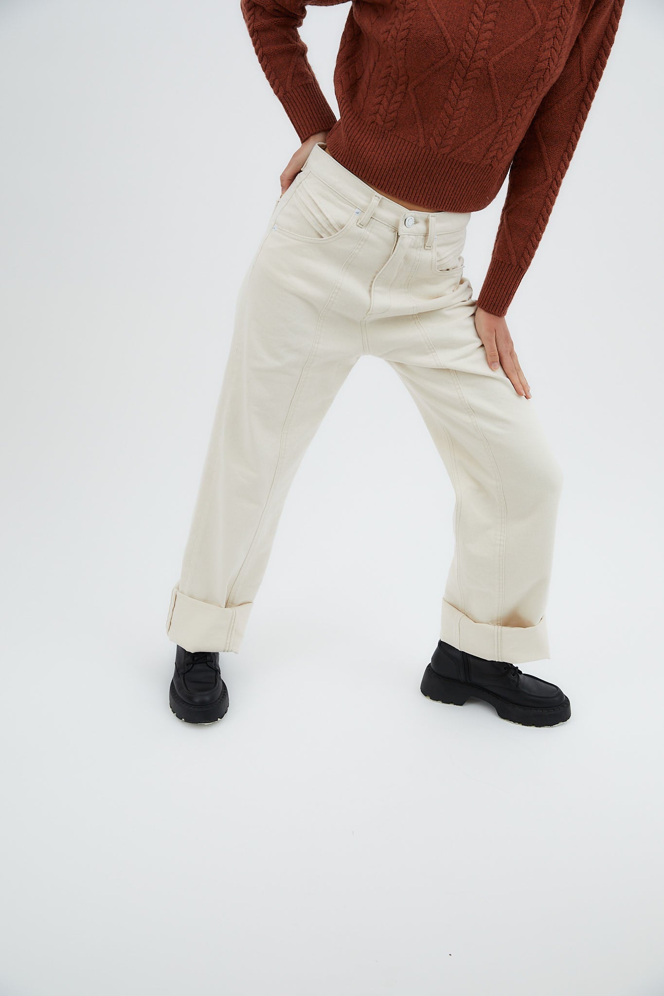 90'S RAW TWILL JEANS