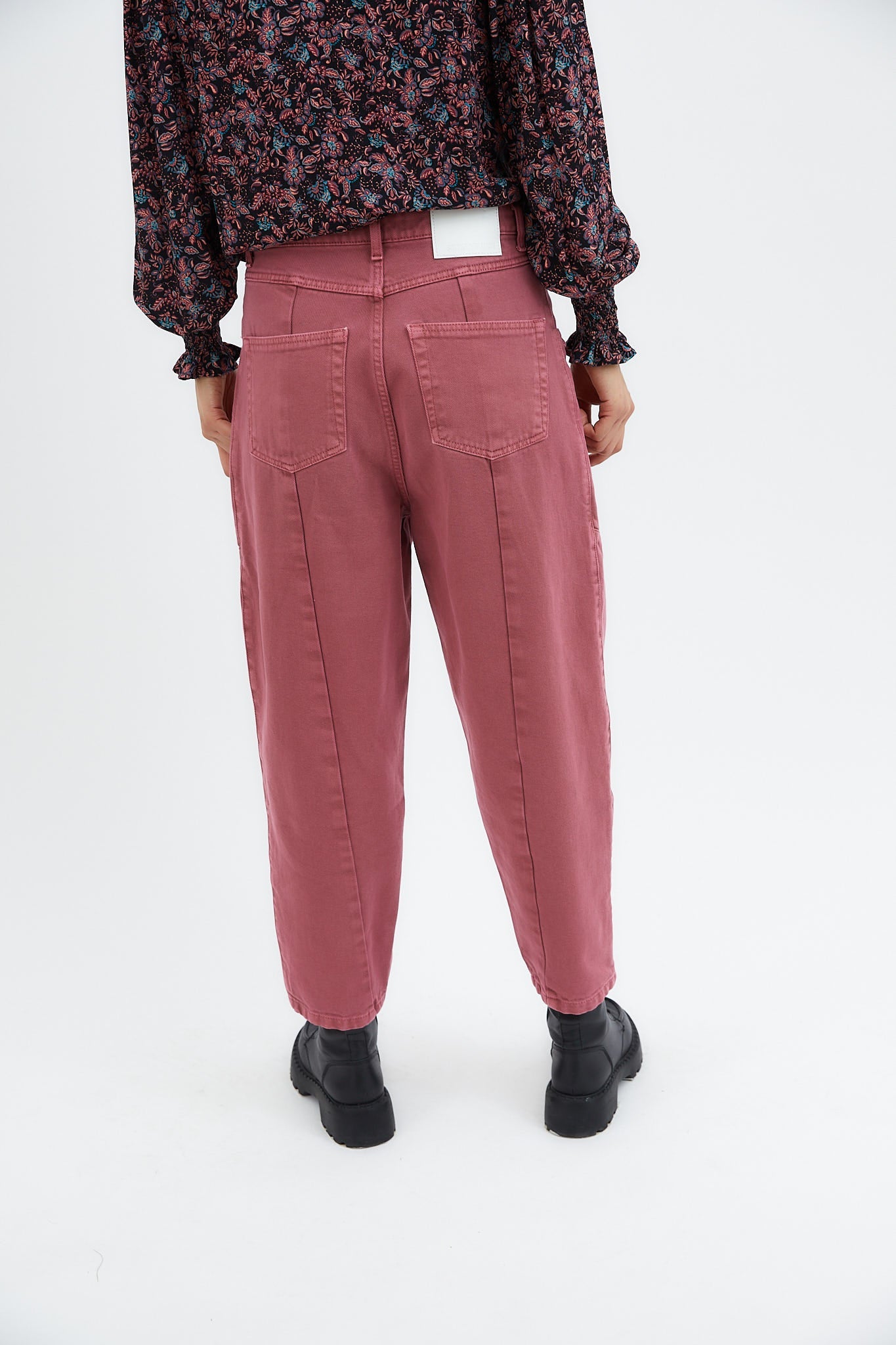 MARSALA TWILL CARGO JEANS