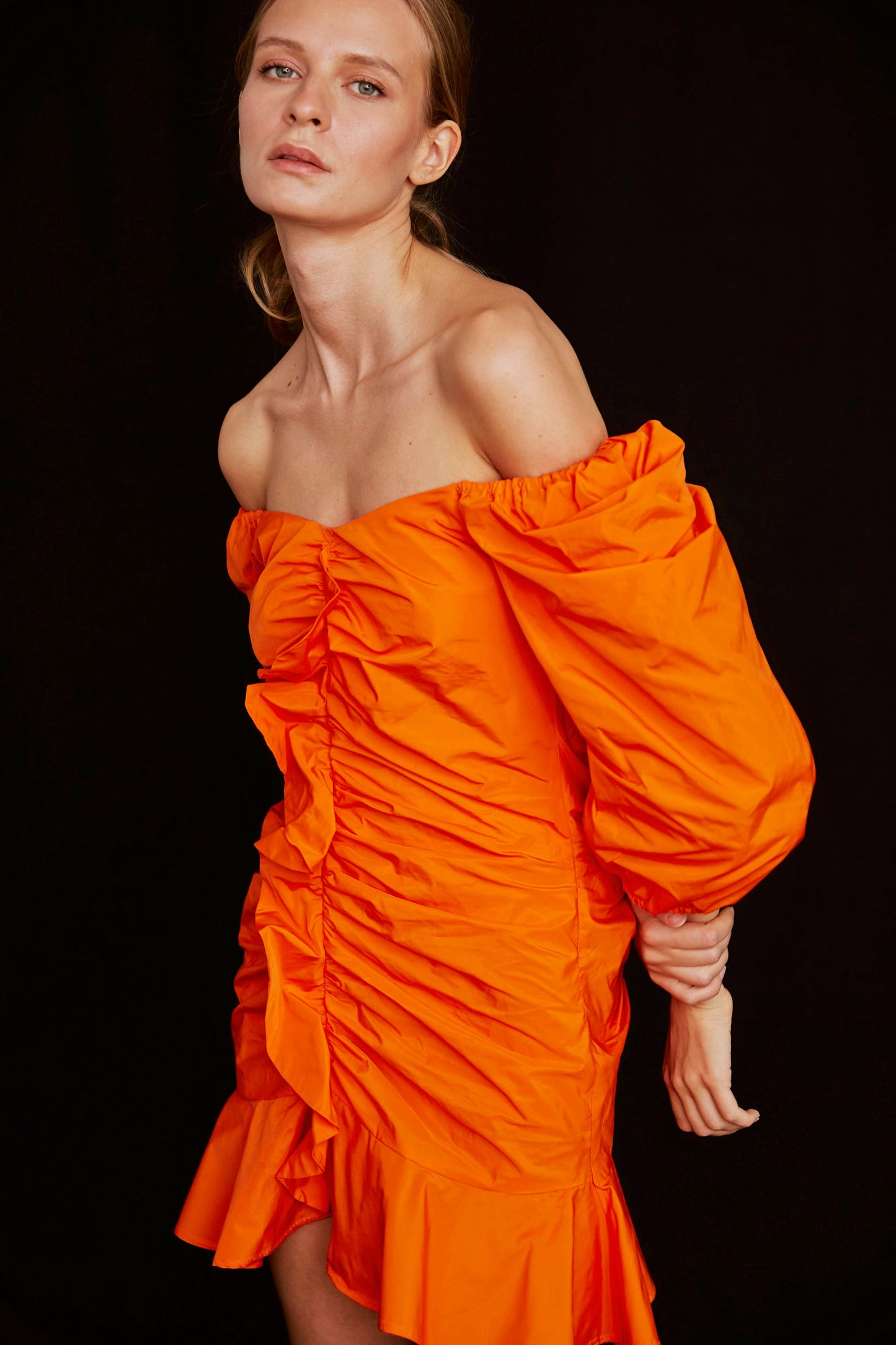 CLEMENTINE TAFETA DRESS