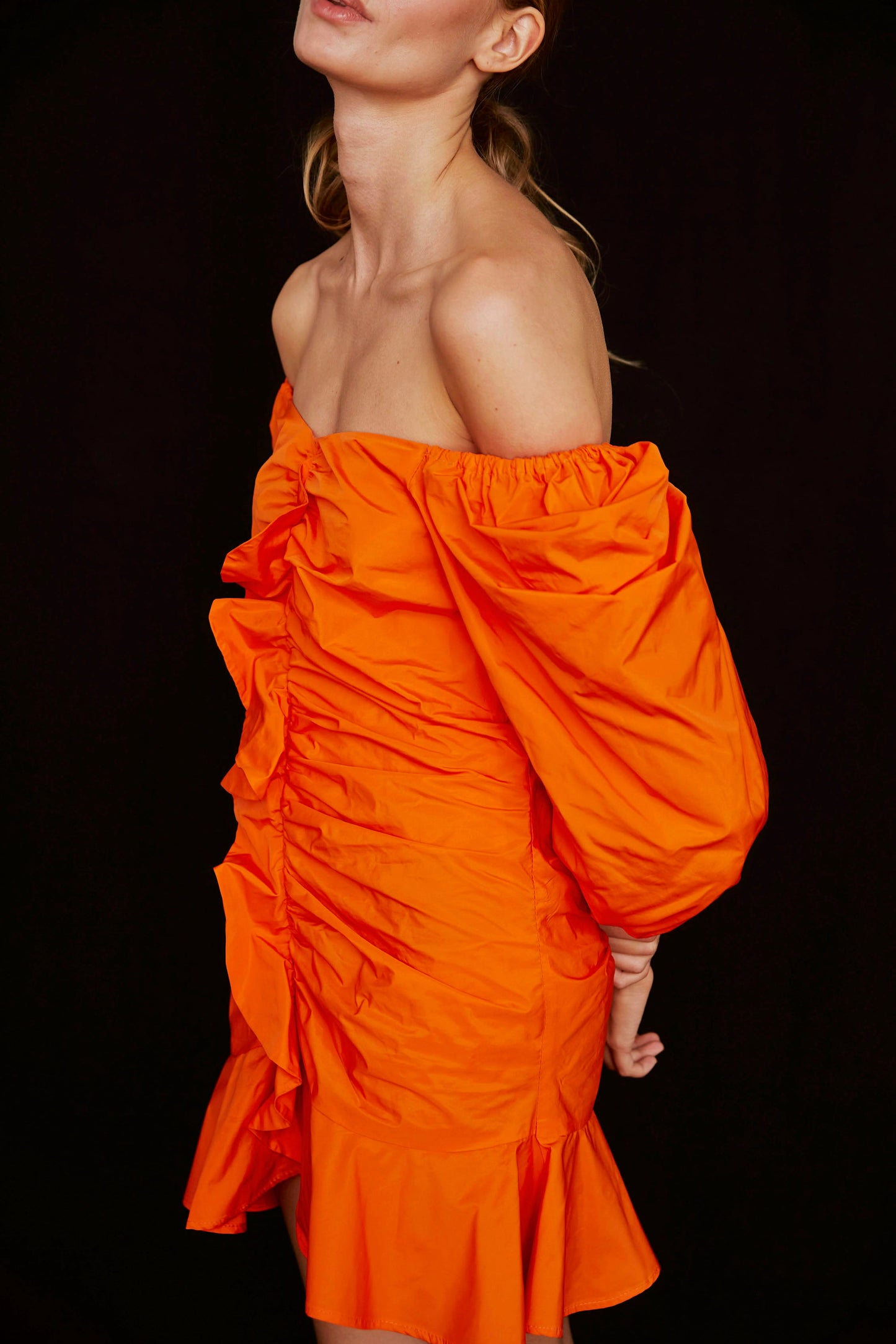 CLEMENTINE TAFETA DRESS