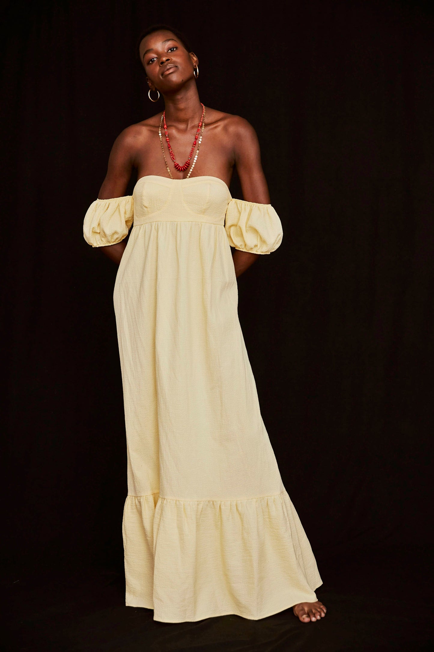PIQUÉ CORSET DRESS