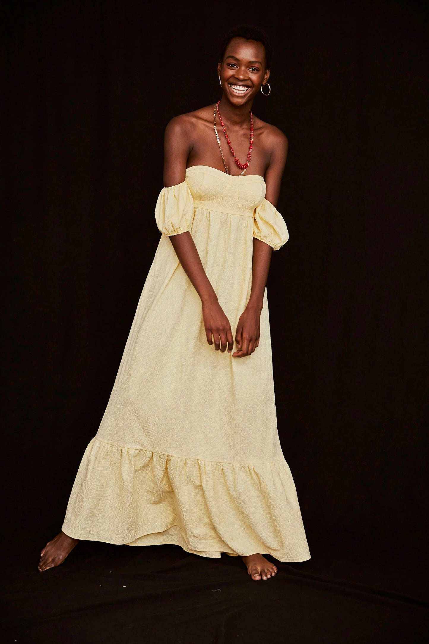 PIQUÉ CORSET DRESS