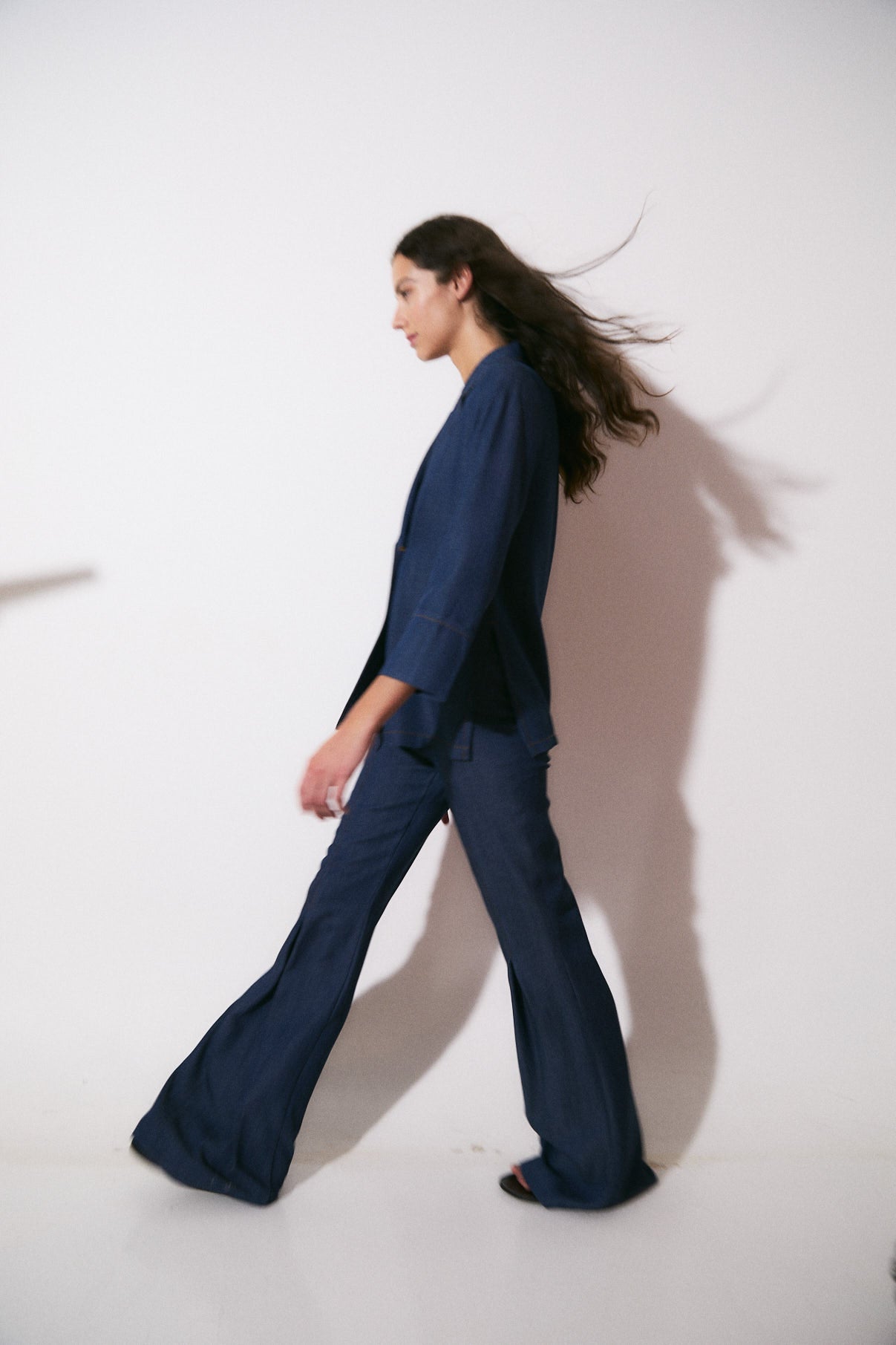 TOTAL LOOK ICON TENCEL AZUL
