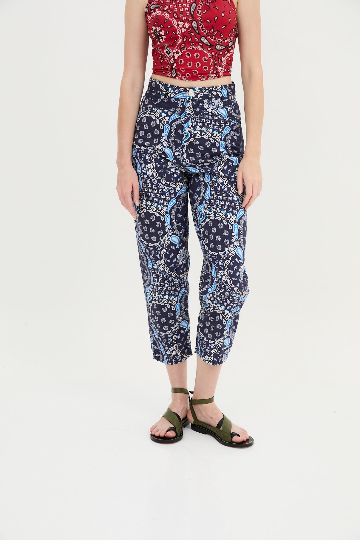 JEANS CORSE BANDANA AZUL