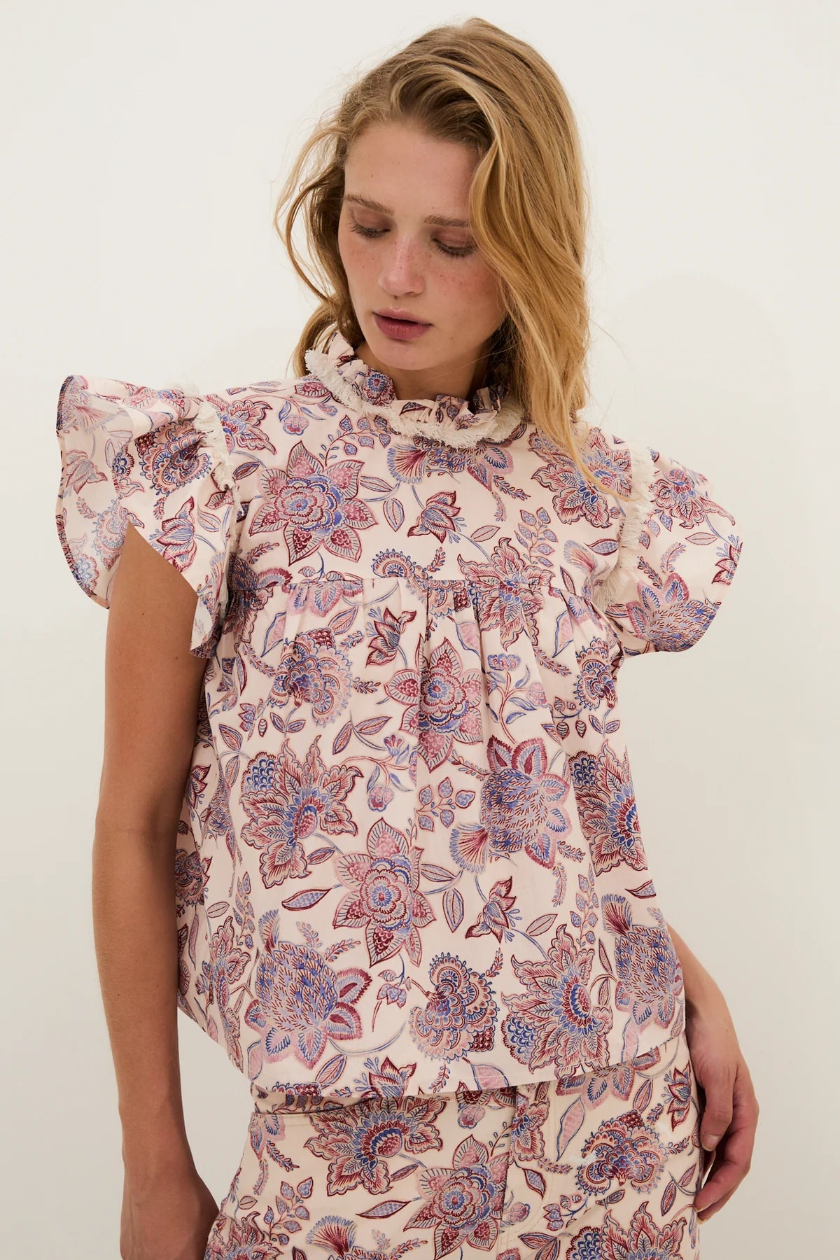 BLUSA GOA PORCELANA CRUDO
