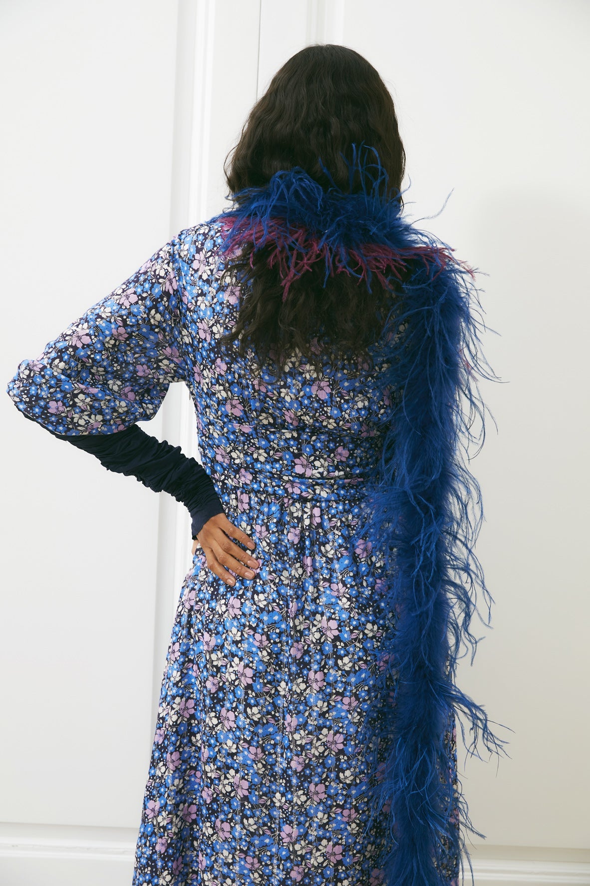 PARIS FLOWER FRAME DRESS