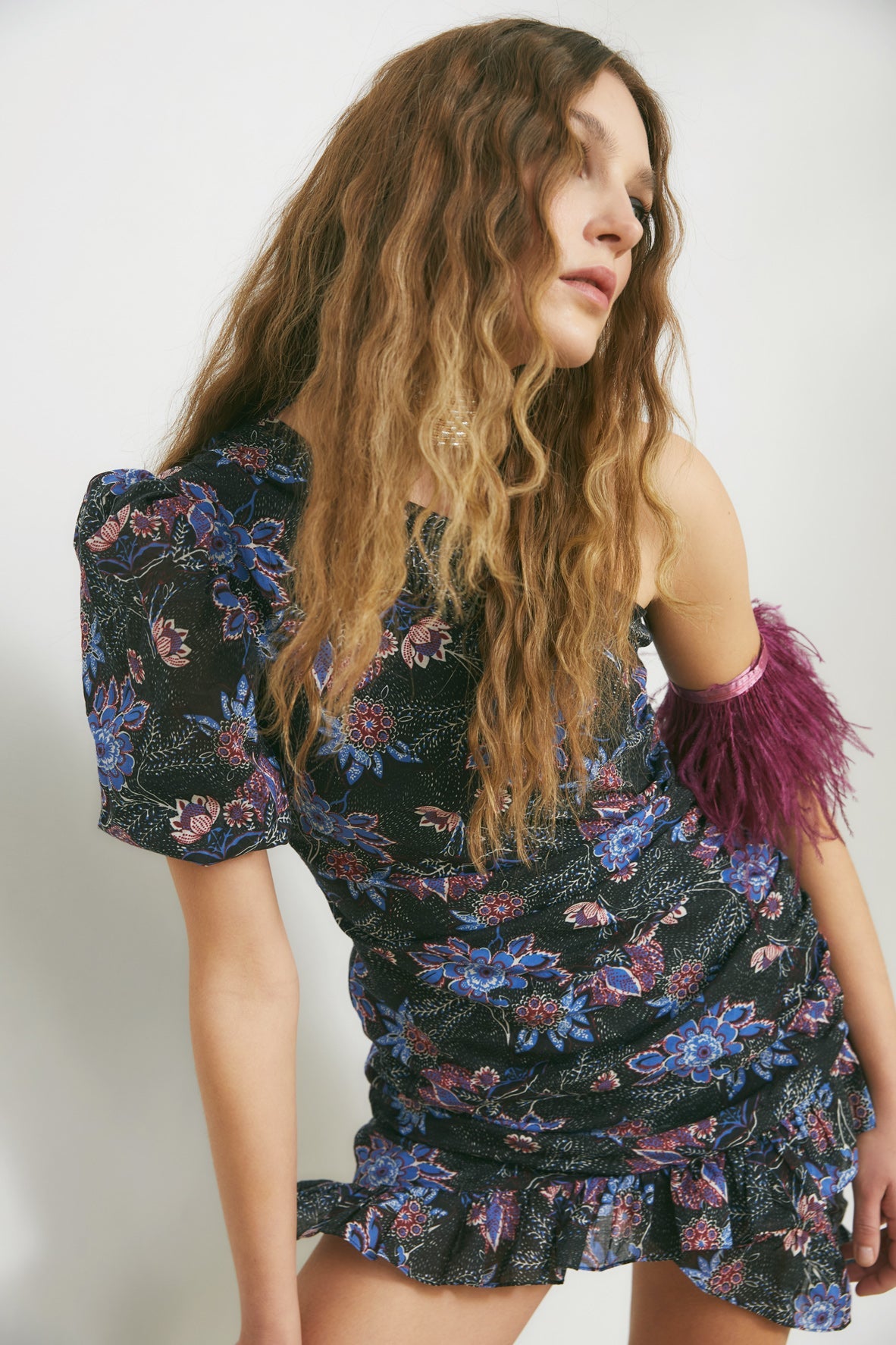 ANA CHINESE FLOWER DRESS