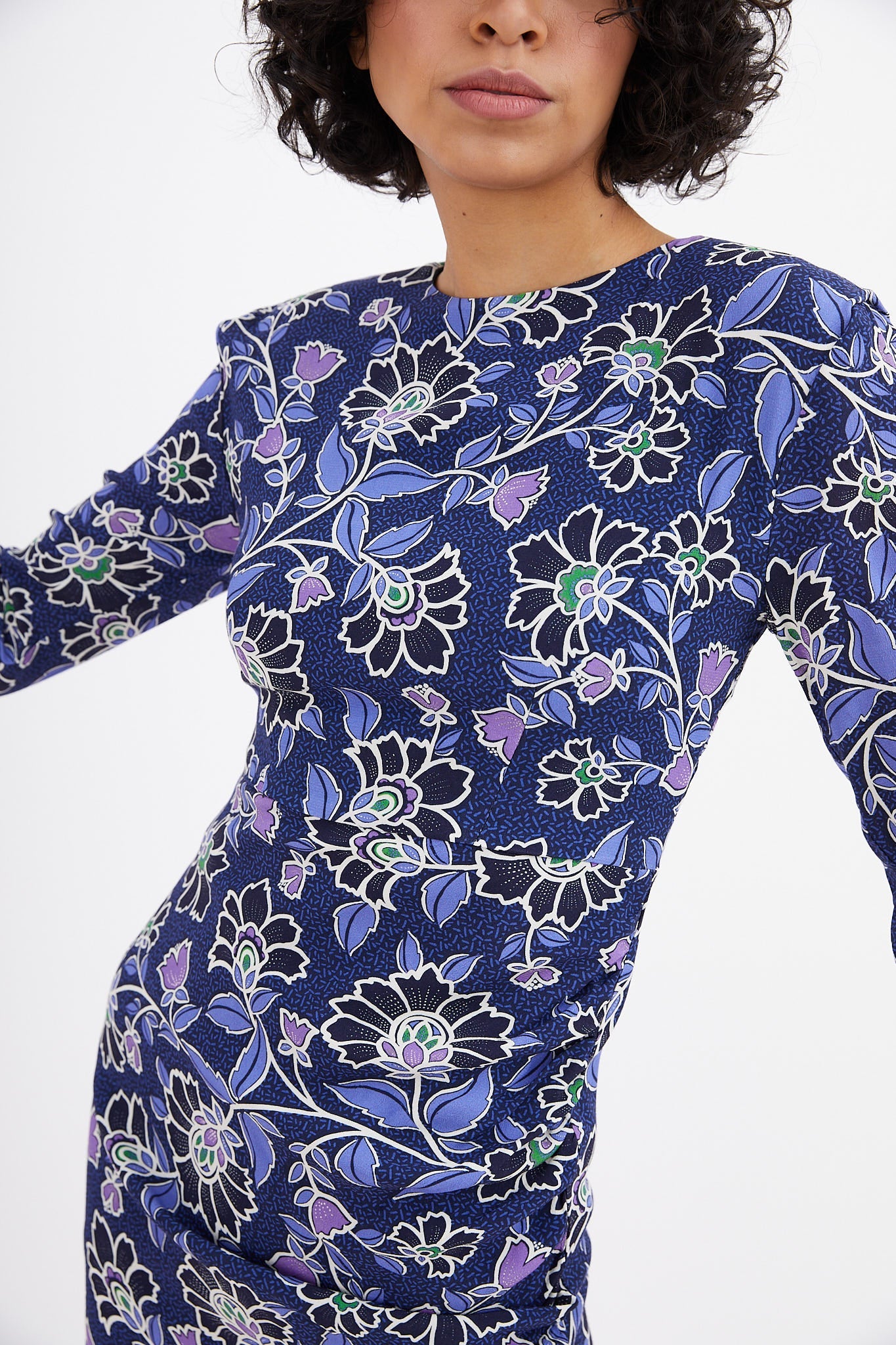 BEKY BLUE TULIP DRESS