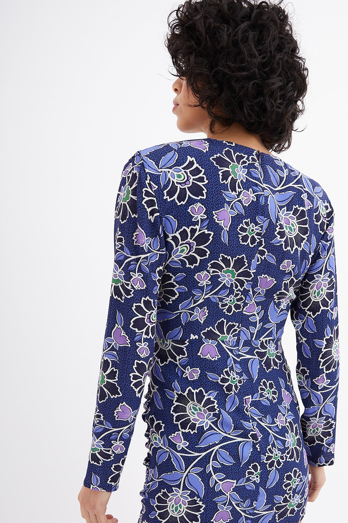BEKY BLUE TULIP DRESS