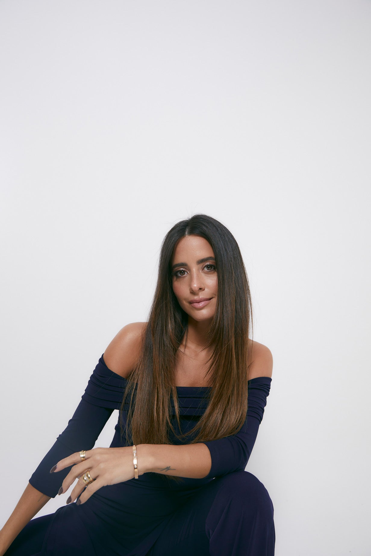 GIORGIA TUNIC NAVY STITCH