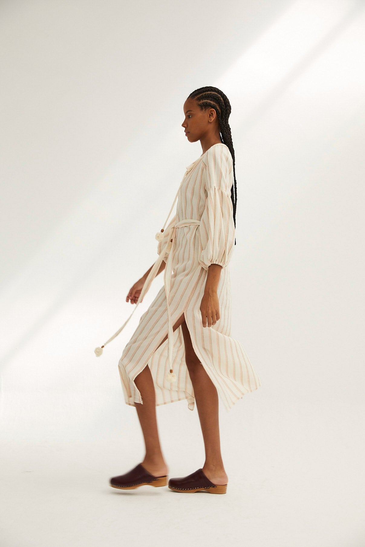 BLACK SEVILLE RAW TUNIC