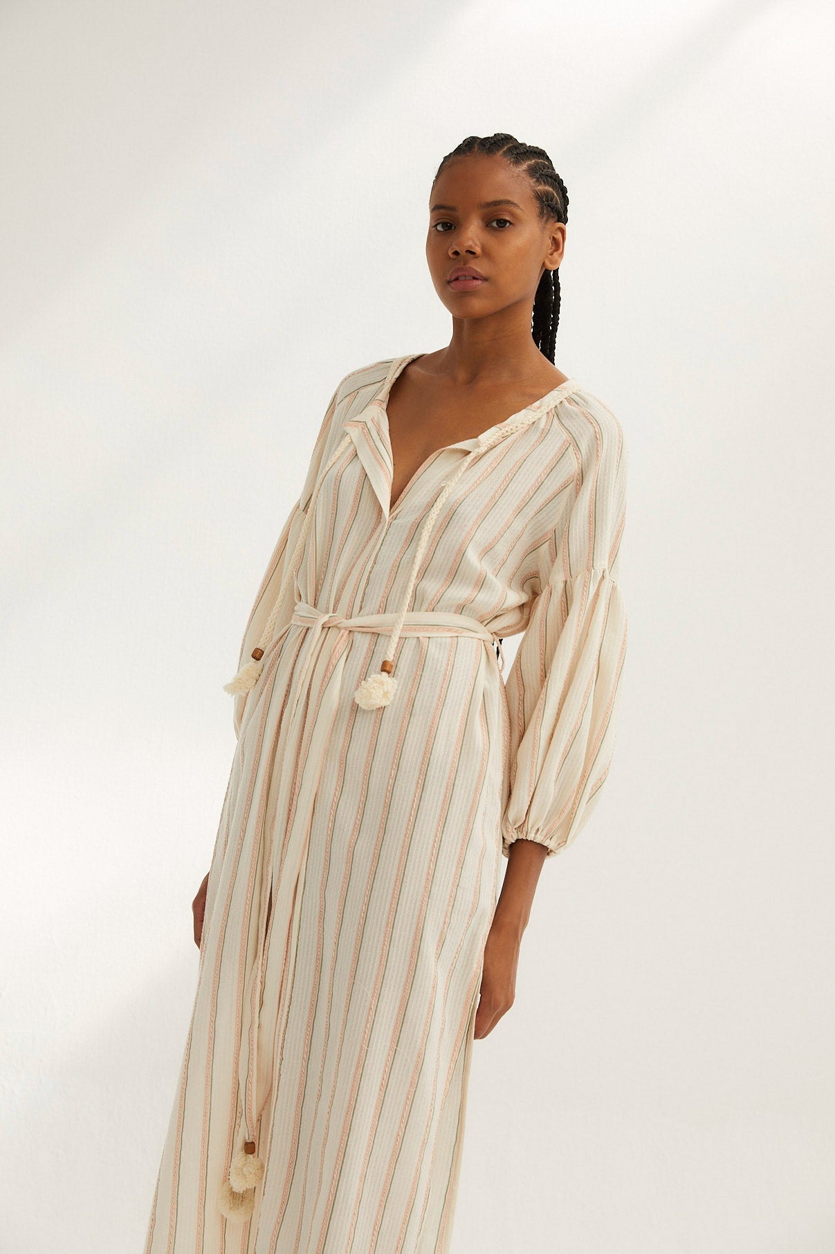 BLACK SEVILLE RAW TUNIC
