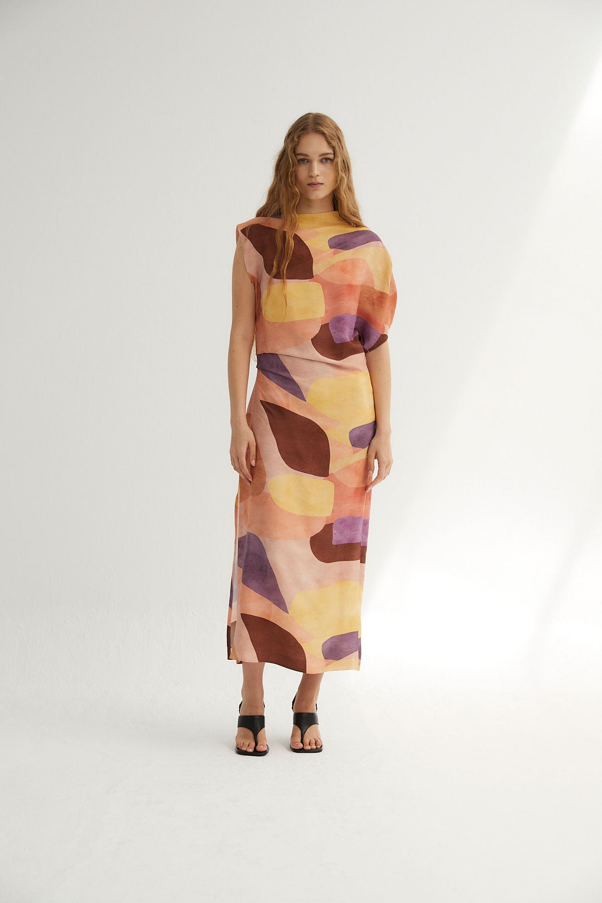 PINK CUBIST HARA DRESS