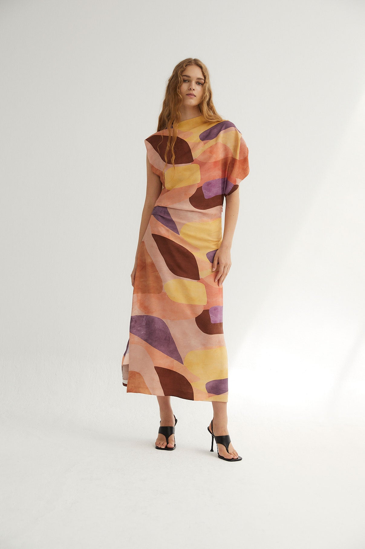 PINK CUBIST HARA DRESS