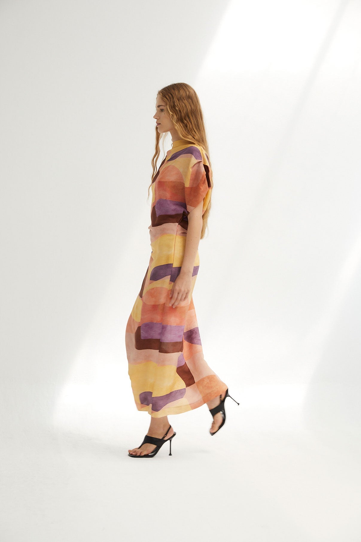 PINK CUBIST HARA DRESS